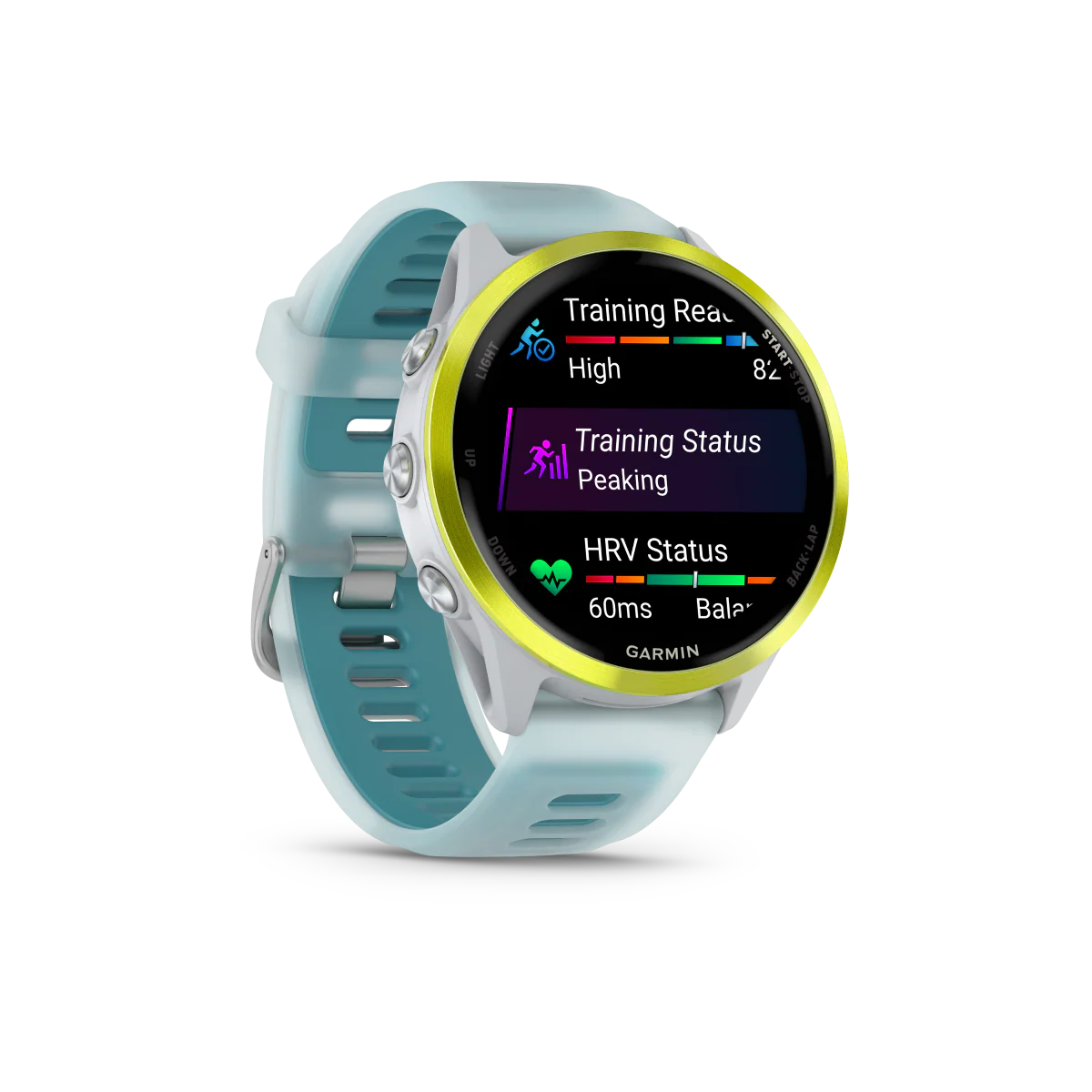 Garmin Forerunner 570 - 47mm Steinweiss/Amp Yellow Aluminium - Image 7