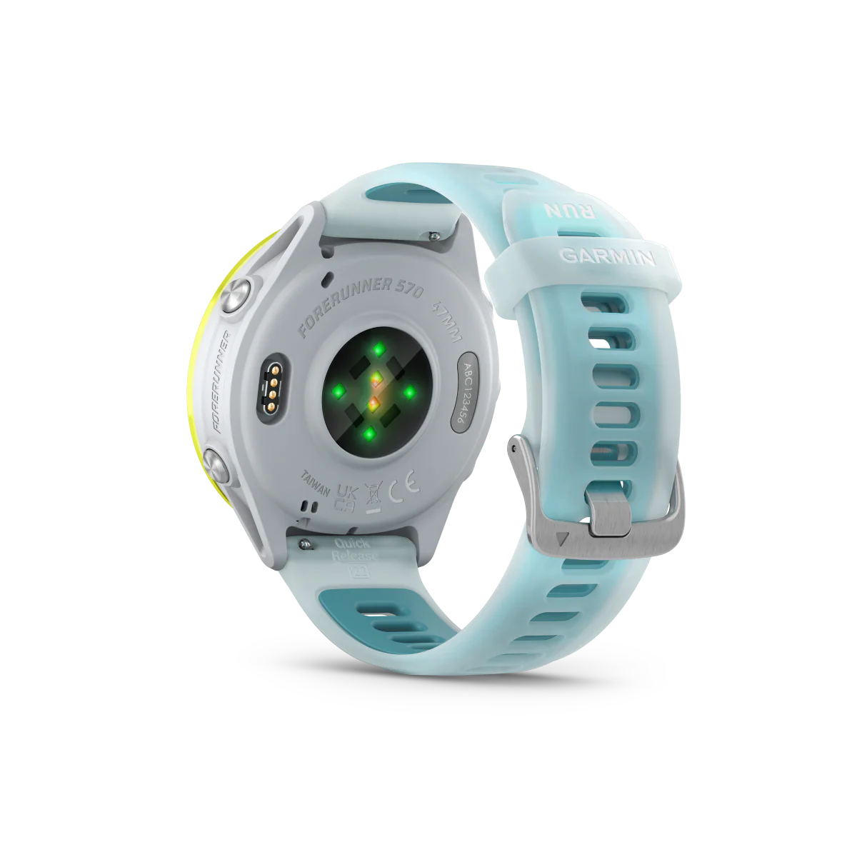 Garmin Forerunner 570 - 47mm Steinweiss/Amp Yellow Aluminium - Image 9