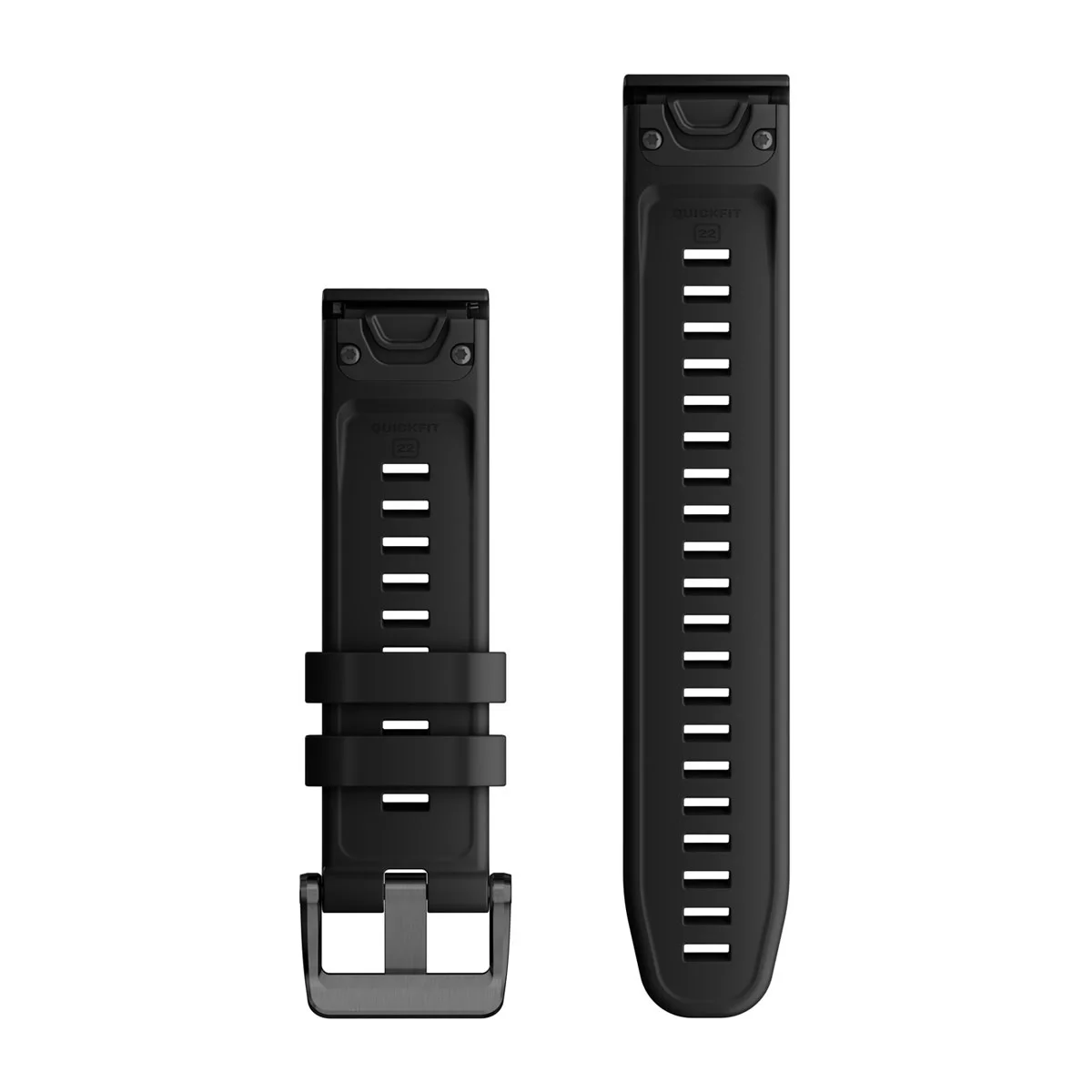 Garmin Quickfit-Armbänder (22 mm) Silikon Schwarz - Image 2