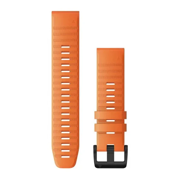 Garmin Quickfit-Armbänder (22 mm) Silikon Glutorange