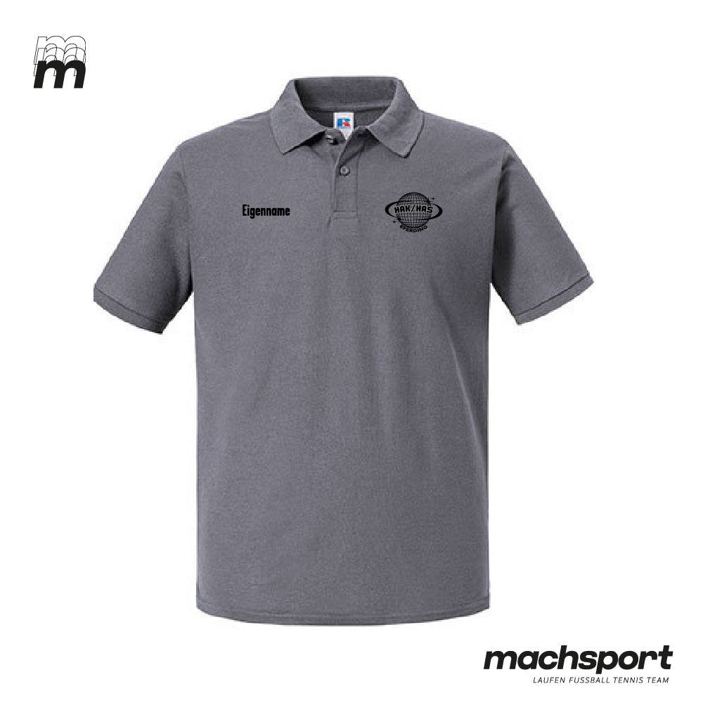 HAK | HAS Eferding Lifestyle-Poloshirt grau