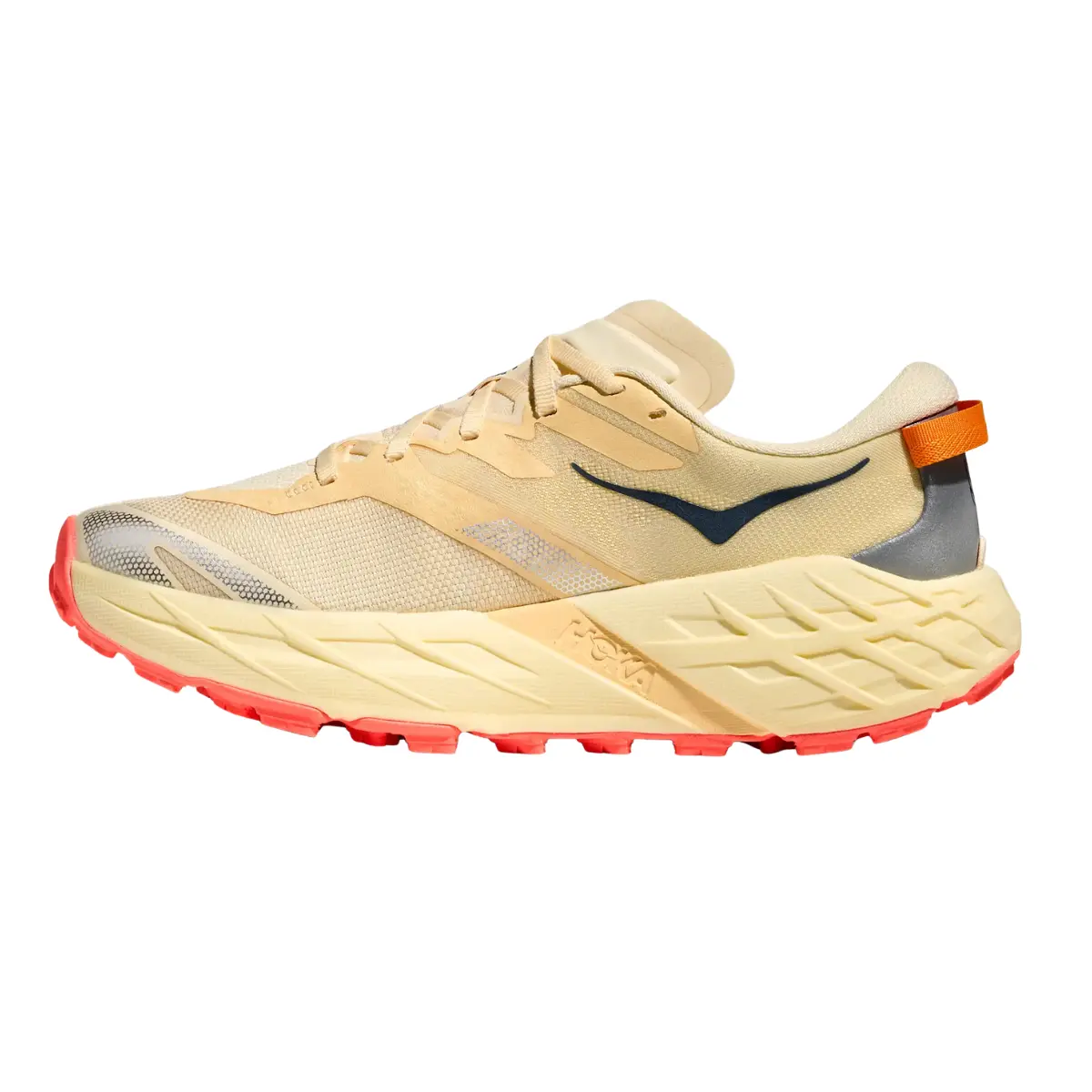 Hoka Damenlaufschuhe Speedgoat 7, Trailrunning-Schuhe für lange Trails mit Vibram , vintage yellow - Image 3