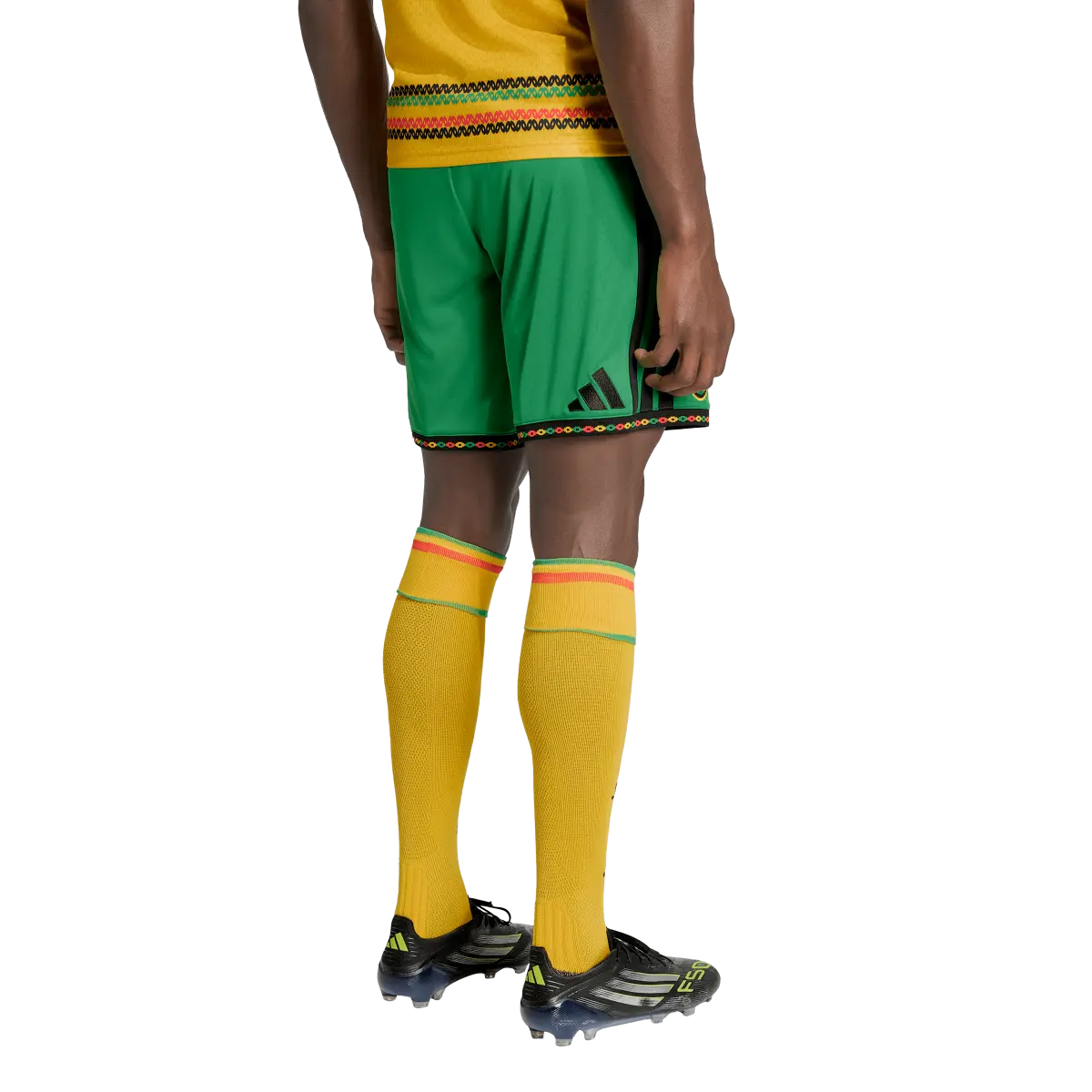 Jamaika Herrenfußballhose Homeshort 2026, Bob Marley, Heimshorts mit Climacool für Spiel und Fanmomente - Image 6