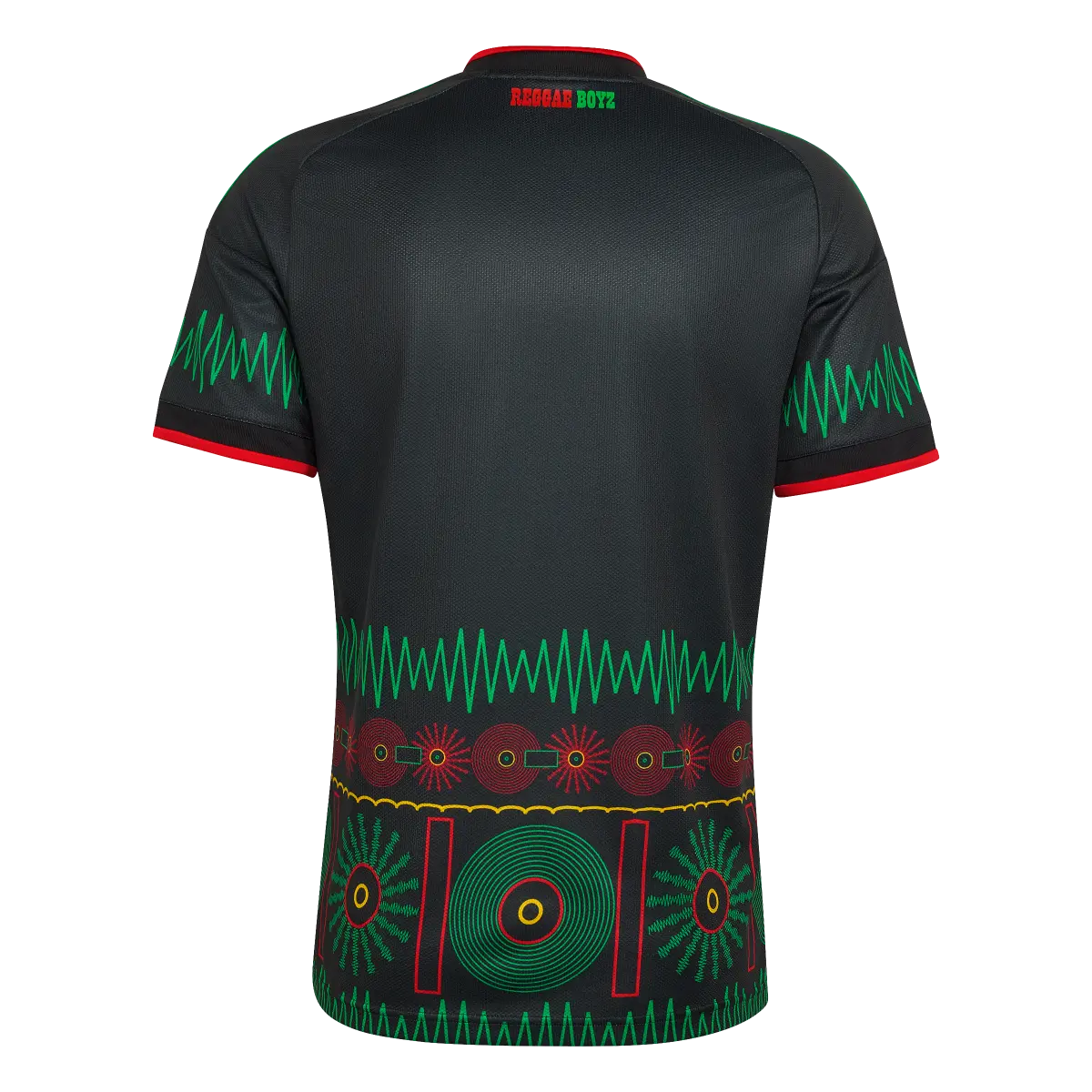 Jamaika Herrenfußballshirt Away Jersey 2026, Bob Marley Auswärtstrikot mit Climacool für Spiel und Fanmomente - Image 2