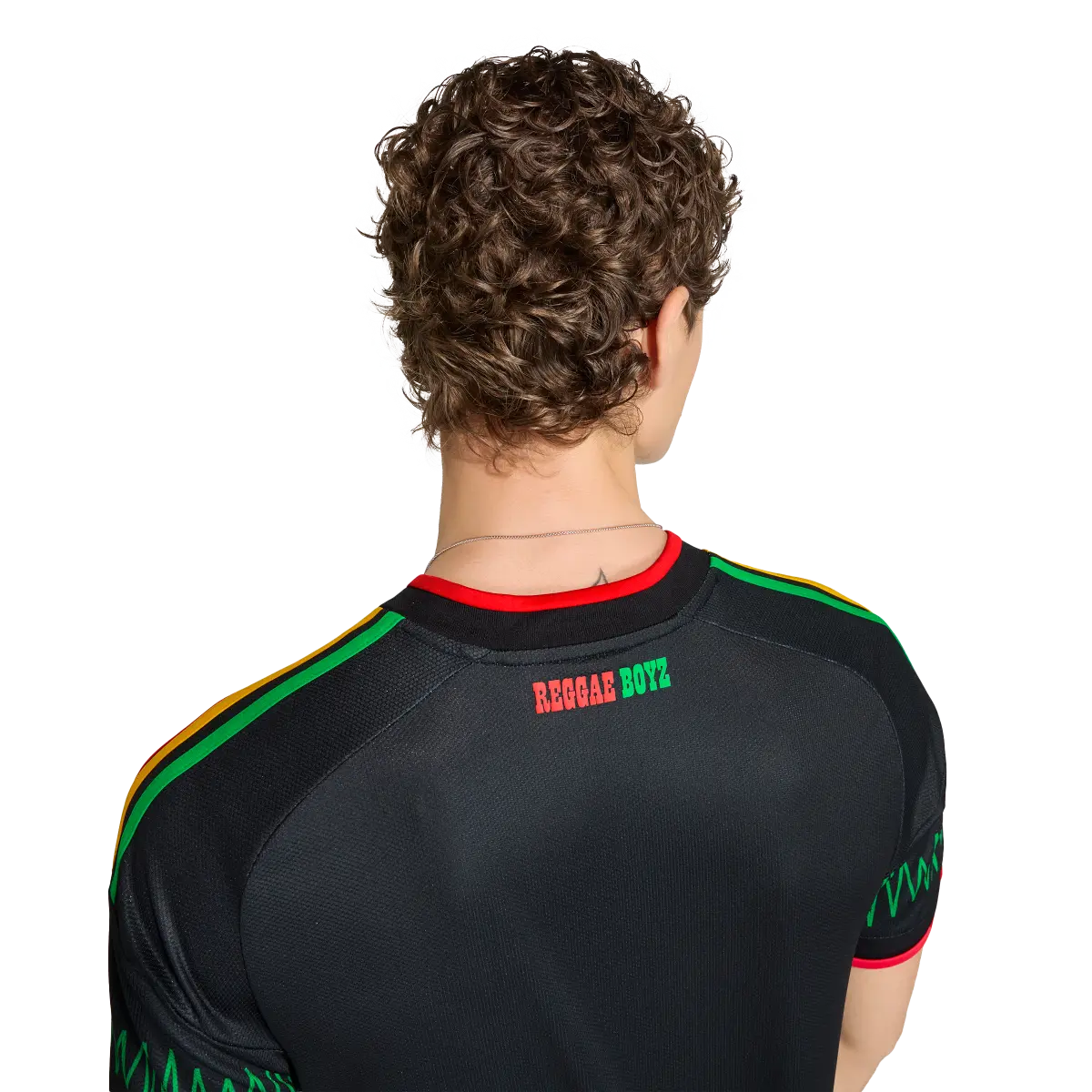 Jamaika Herrenfußballshirt Away Jersey 2026, Bob Marley Auswärtstrikot mit Climacool für Spiel und Fanmomente - Image 3