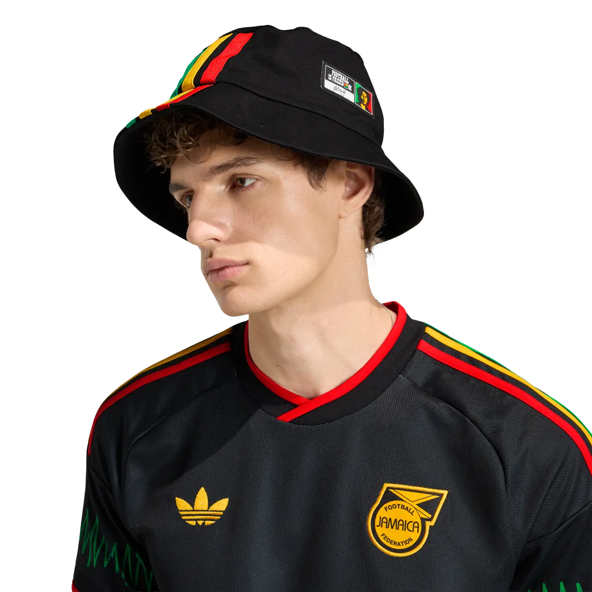 Jamaika Herrenfußballshirt Away Jersey 2026, Bob Marley Auswärtstrikot mit Climacool für Spiel und Fanmomente - Image 4