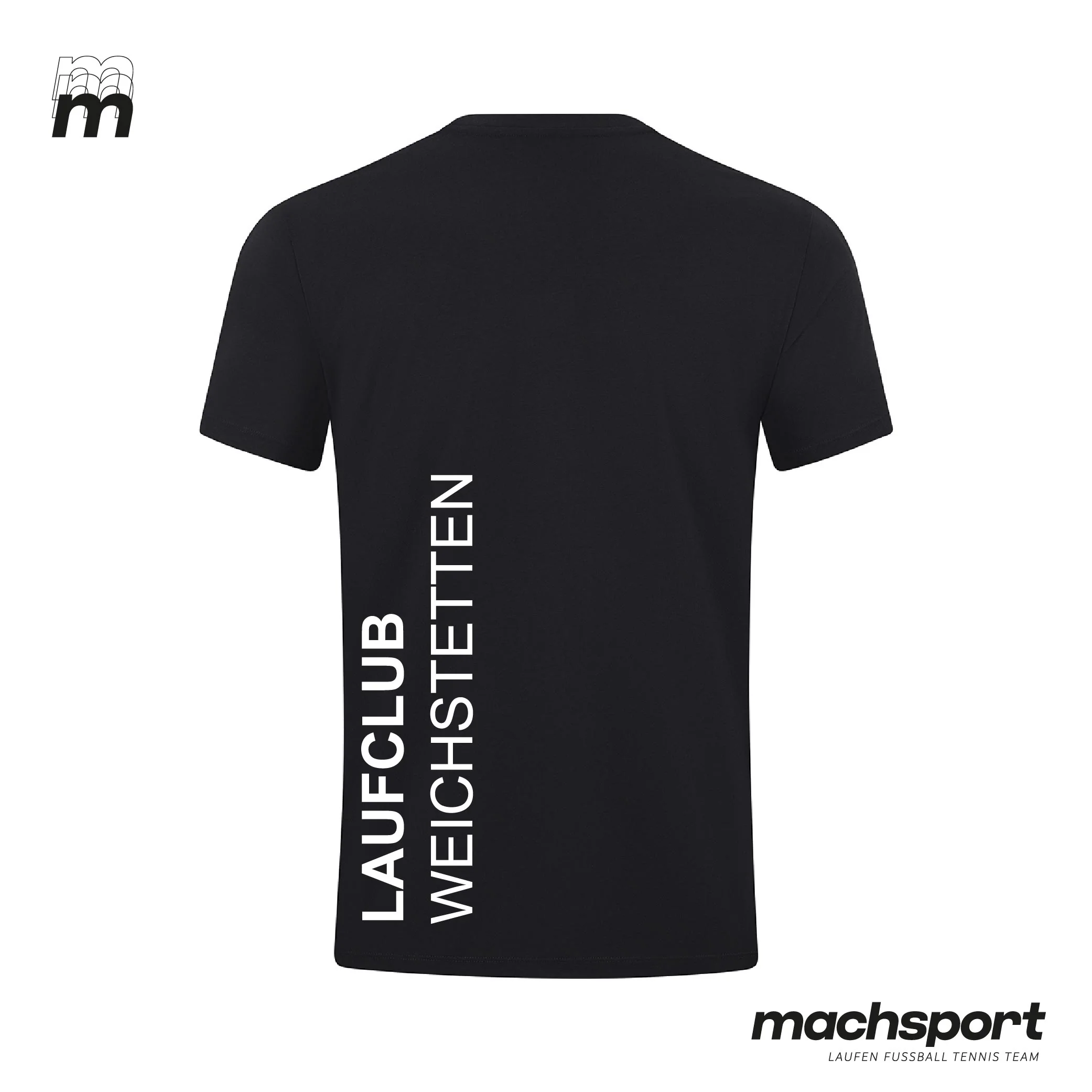 Laufclub Weichstetten Trainingsshirt schwarz - Image 2