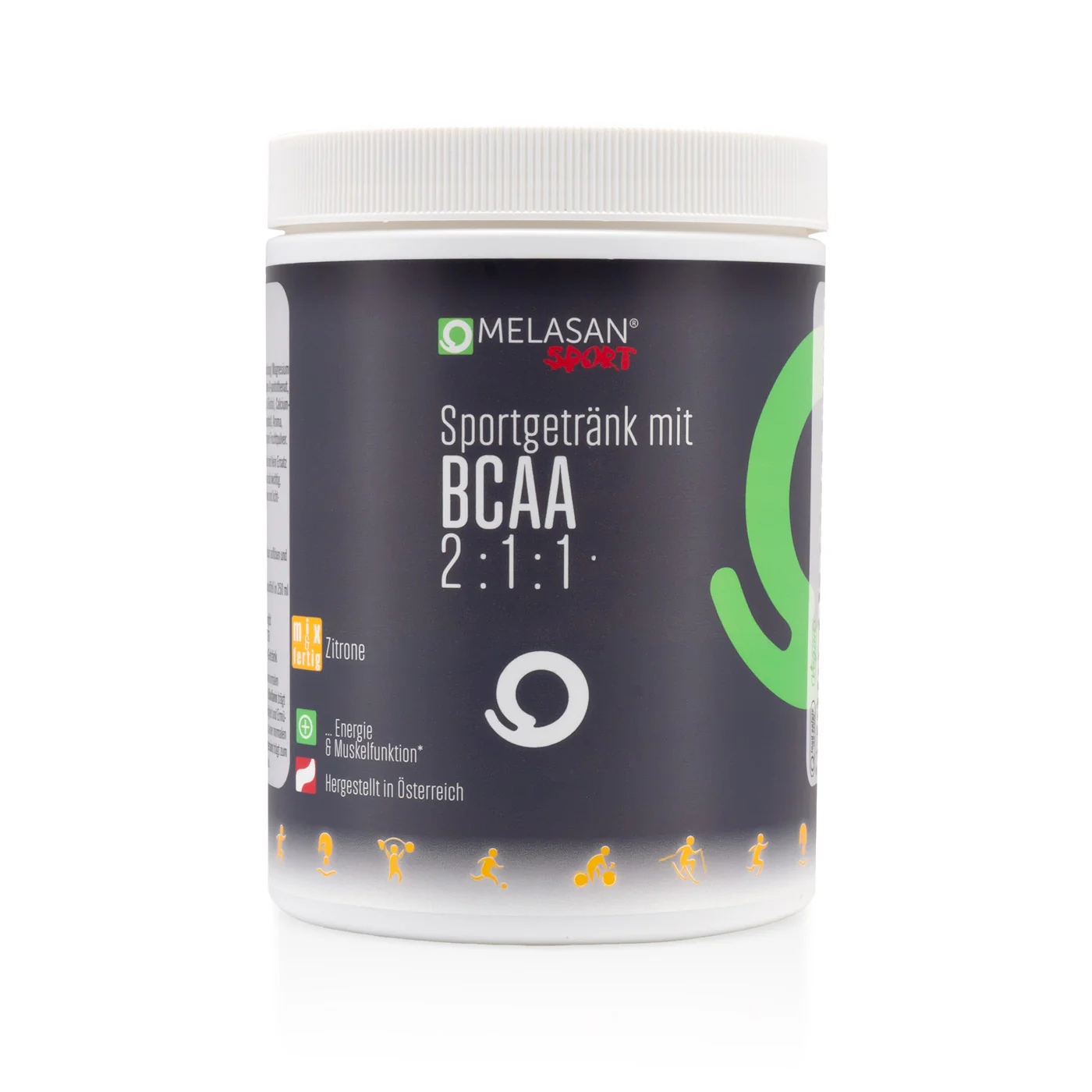 Melasan Sportgetränk BCAA Zitrone 670g
