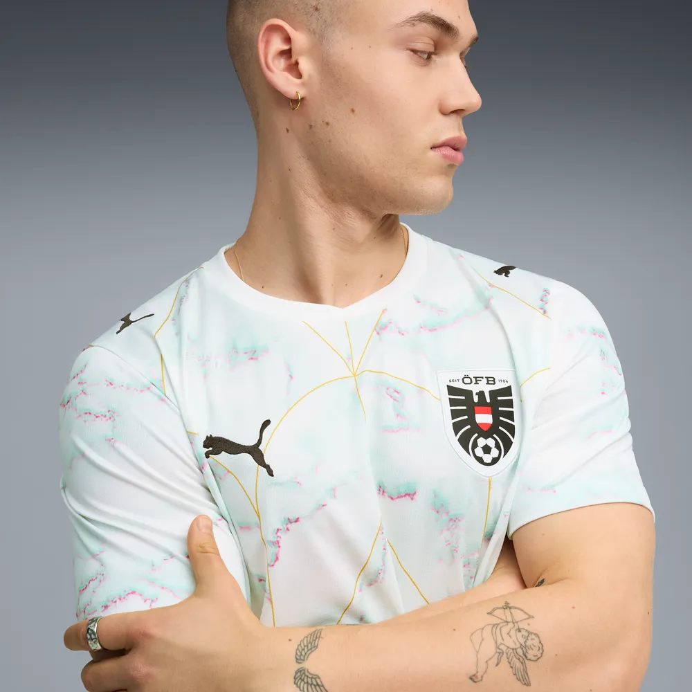 ÖFB Herrenfußballshirt Away Jersey Replica - Image 4