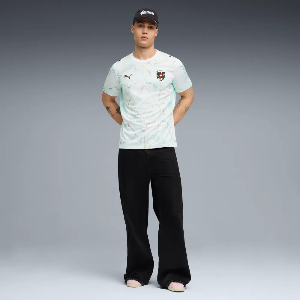 ÖFB Herrenfußballshirt Away Jersey Replica - Image 5