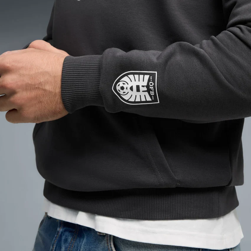 ÖFB Herrenfußballpullover Culture Hoody - Image 6