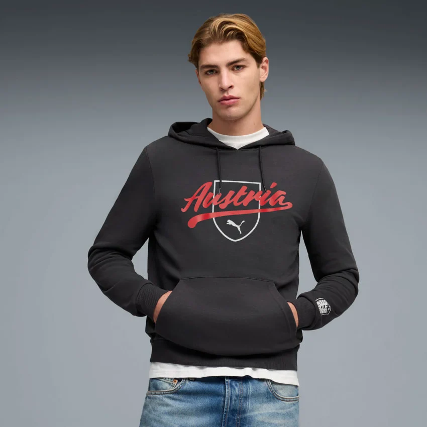 ÖFB Herrenfußballpullover Culture Hoody - Image 7