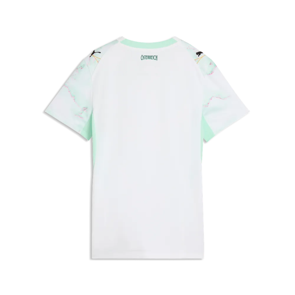 Österreich Damenfußballshirt ÖFB Away Jersey Replica, Auswärtstrikot für Spiel und Fan Einsatz mit DRYCELL und Teamdesign - Image 2