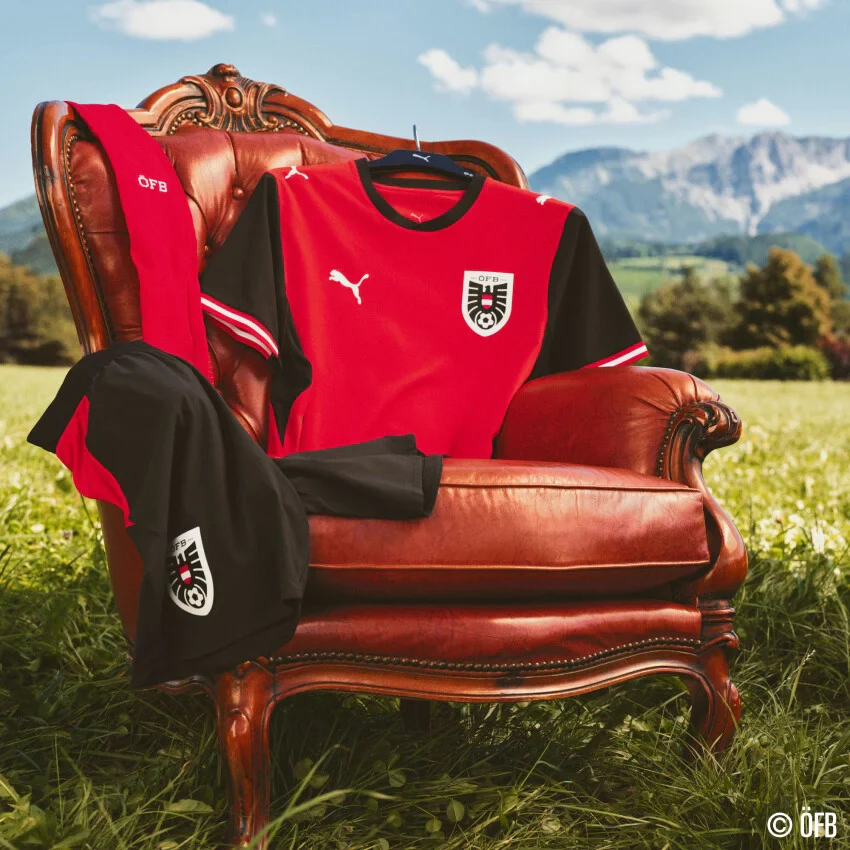 Österreich ÖFB Kindertrikot Home Jersey Replica 2026 - Image 8