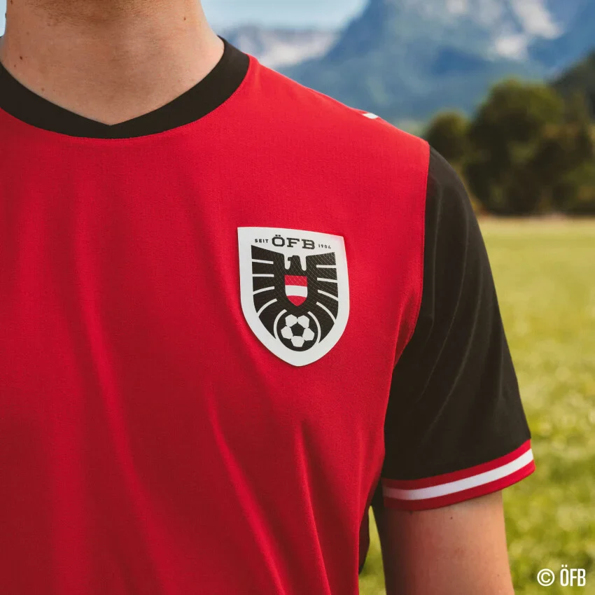 Ă–sterreich Ă–FB Herrentrikot Home Jersey Replica 2026 - Image 3