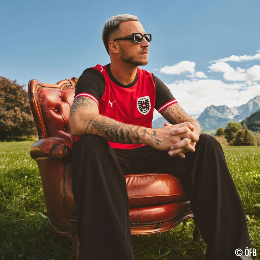 Ă–sterreich Ă–FB Herrentrikot Home Jersey Replica 2026 - Image 8