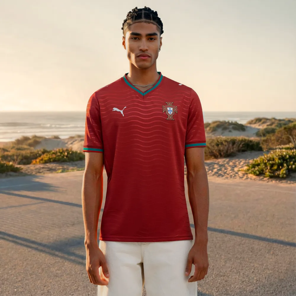 Portugal Herrenfußballshirt Home 2026, Heimtrikot für die WM 2026 mit dryCELL und Teamdesign - Image 7