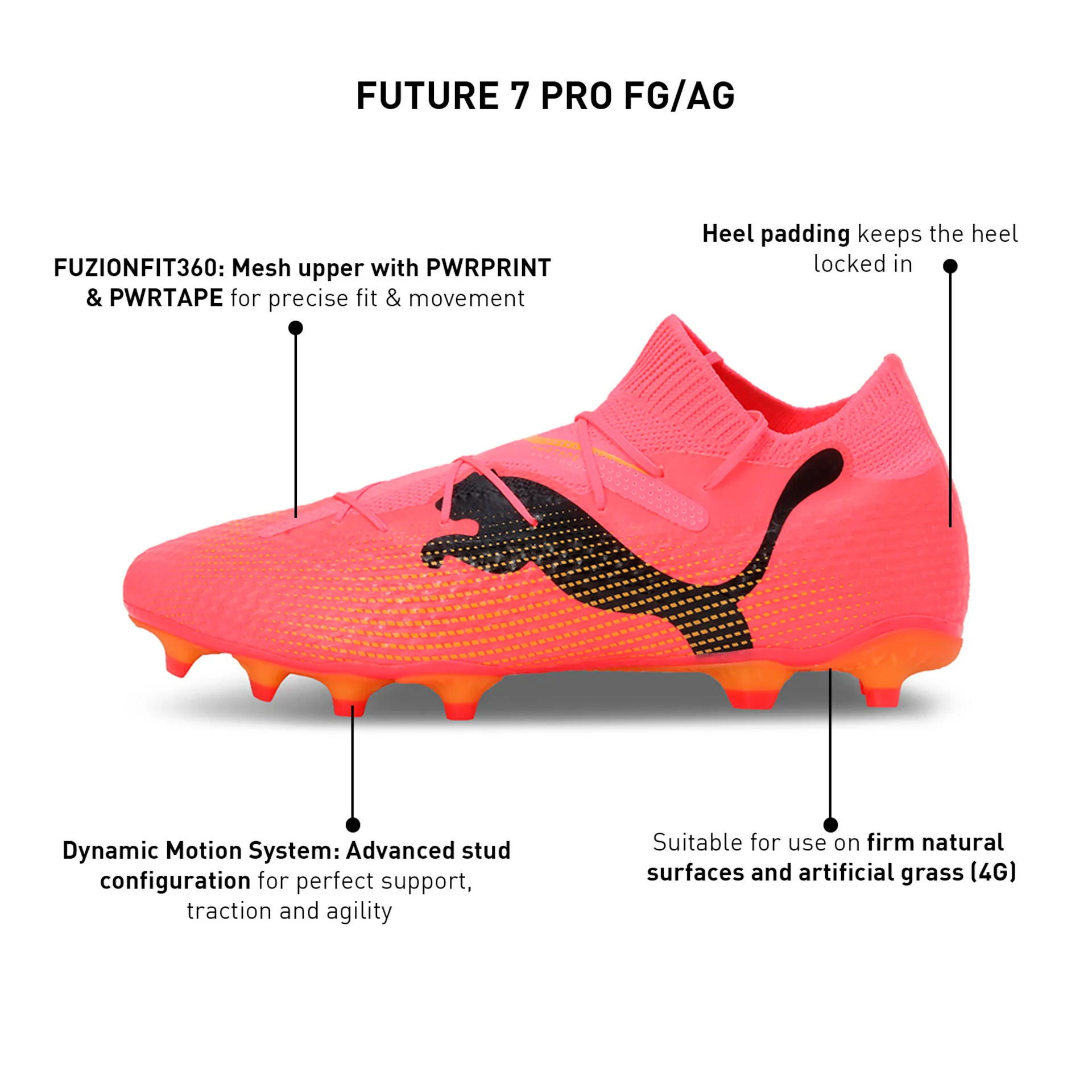 Puma Fußballschuhe Future 7 Pro FG/AG - Image 5