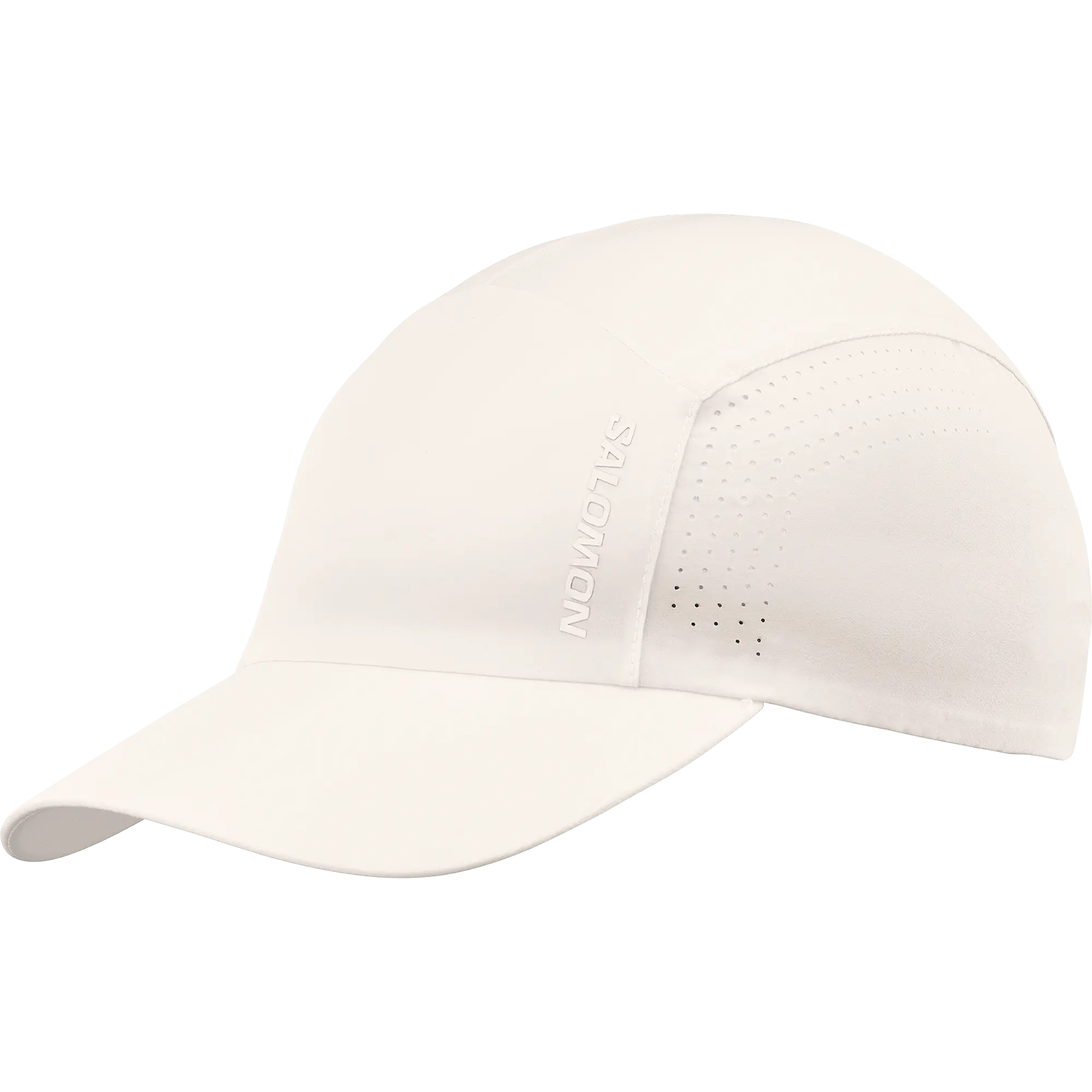 Salomon Cap Shakeout, leichte Laufkappe für Running und Alltag mit Atmun, whisper white