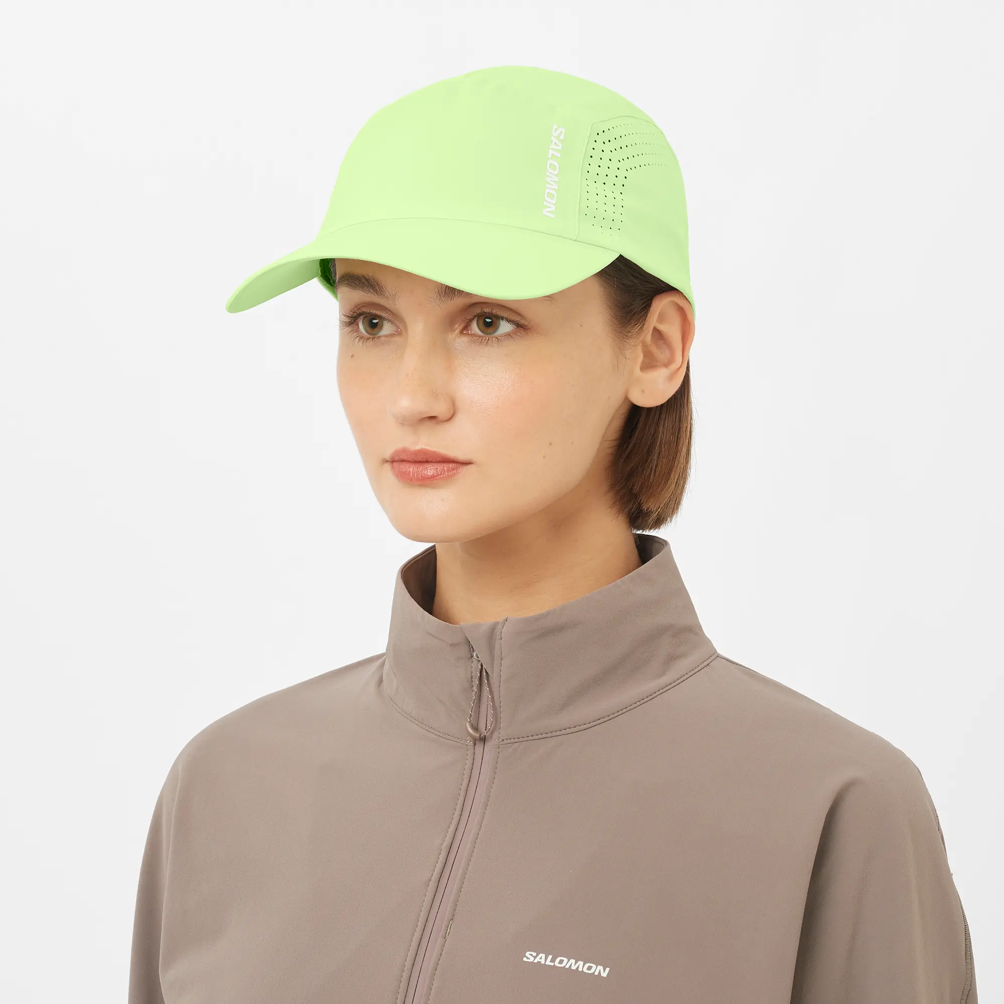 Salomon Cap Shakeout, leichte Laufkappe für Running und Alltag mit Atmungsaktivität und schnelltrocknendem Komfort, butterfly - Image 5