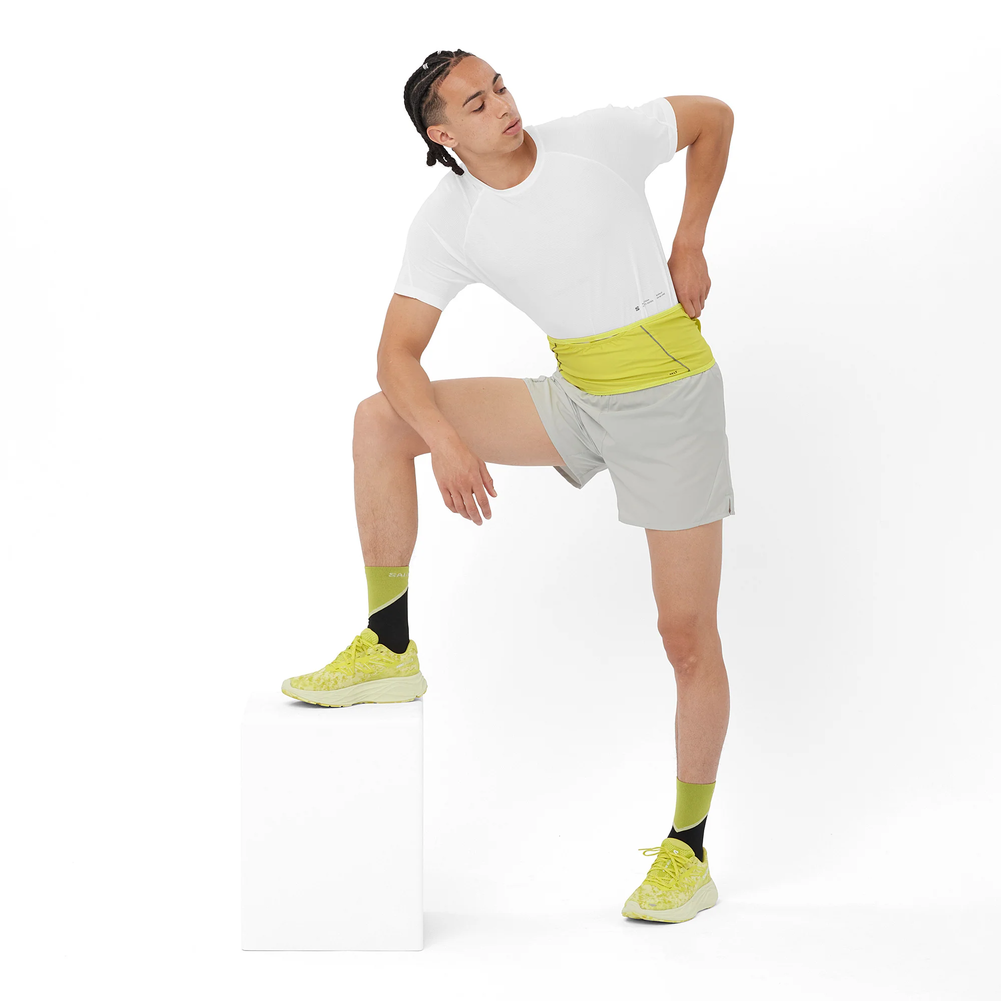 Salomon Herrenlaufshirt Cross Run SS Tee GFX - Image 7