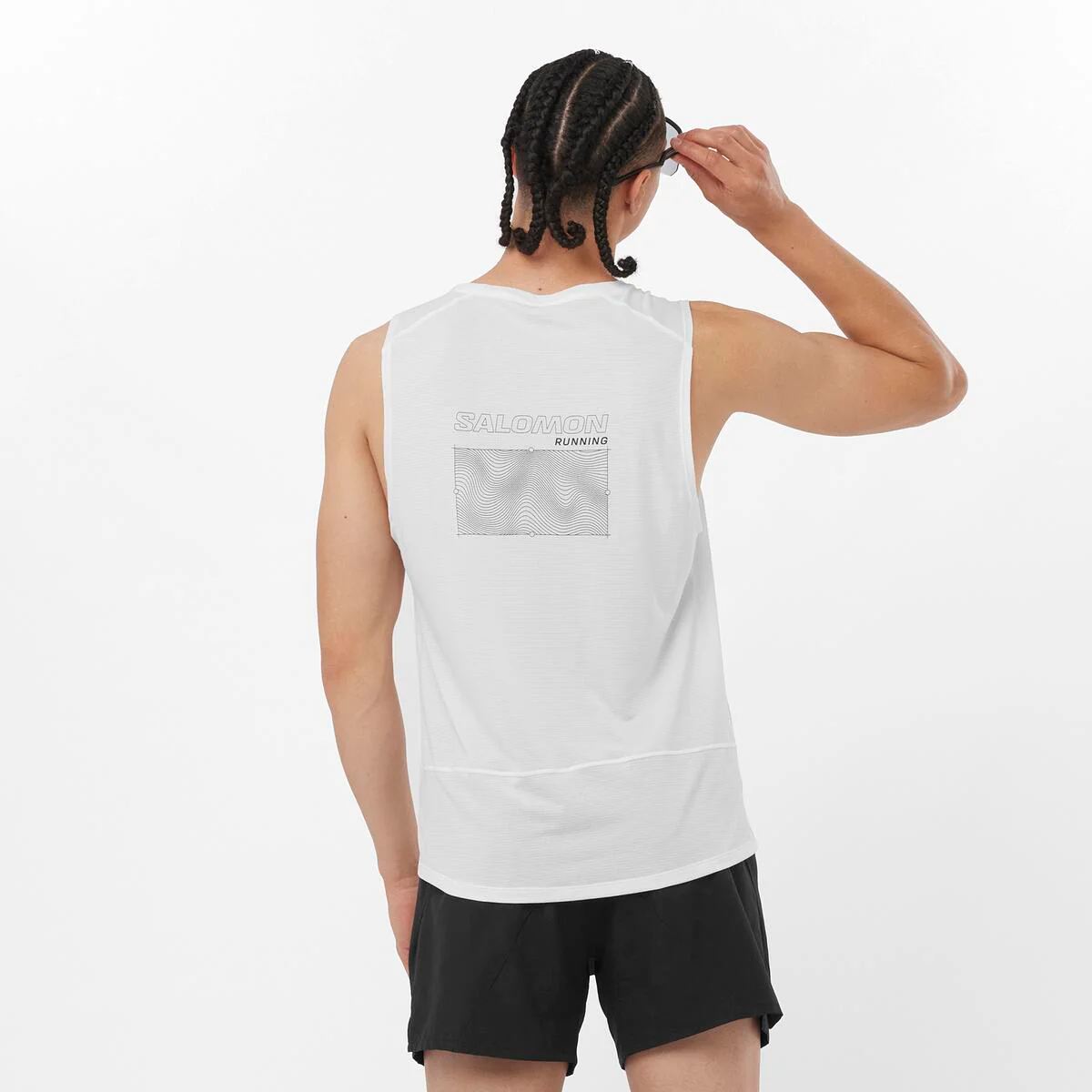 Salomon Herrenshirt Cross Run Tank GFX M - Image 3