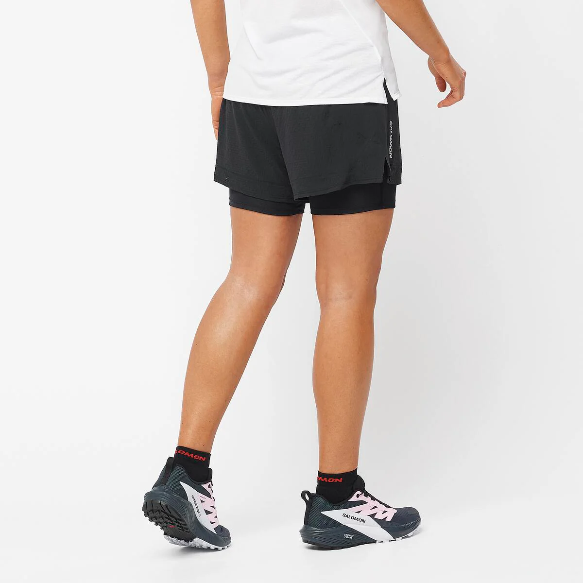 Salomon Damenlaufhose Sense Aero 2in1 Short - Image 5
