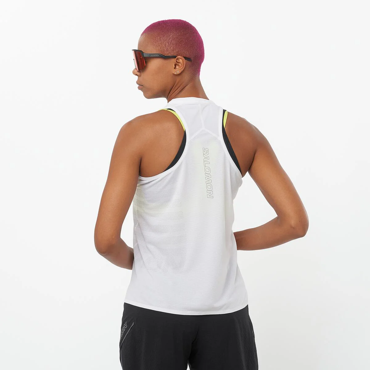 Salomon Damenshirt Sense Aero Singlet GFX - Image 4