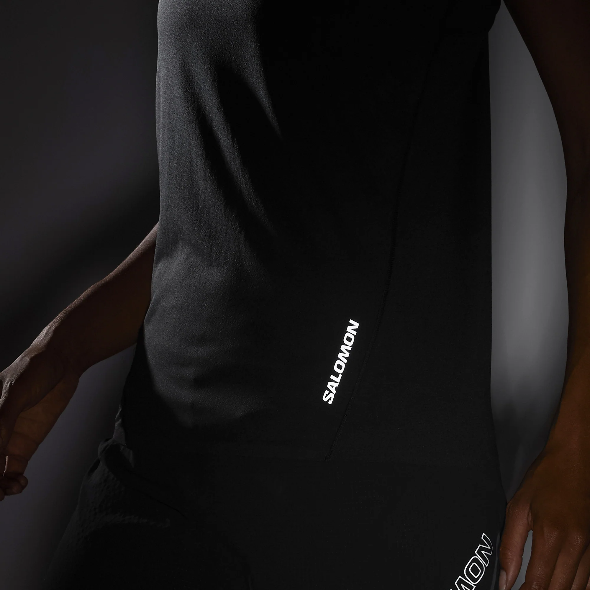 Salmon Damenshirt Sense Aero Singlet - Image 3
