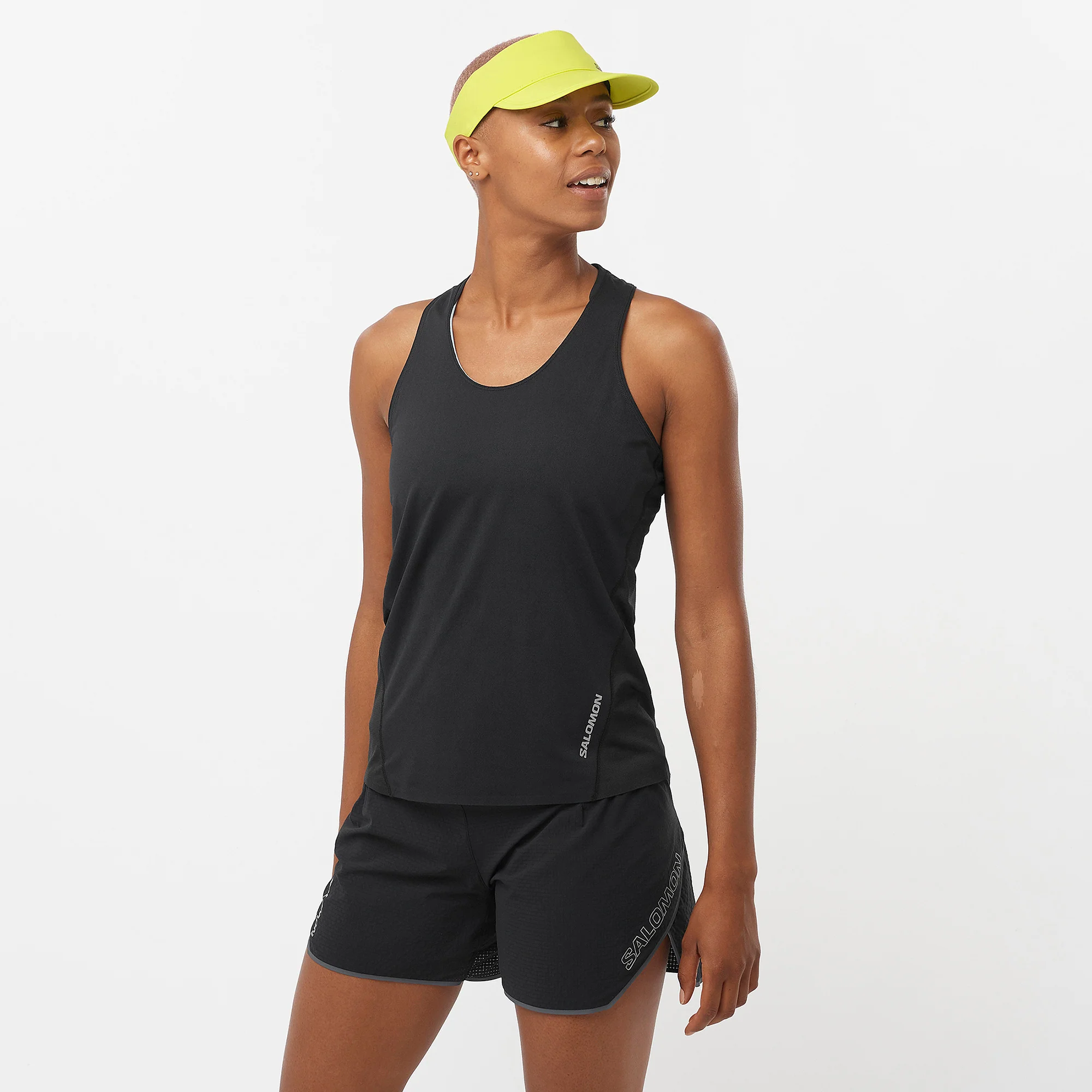 Salmon Damenshirt Sense Aero Singlet - Image 5