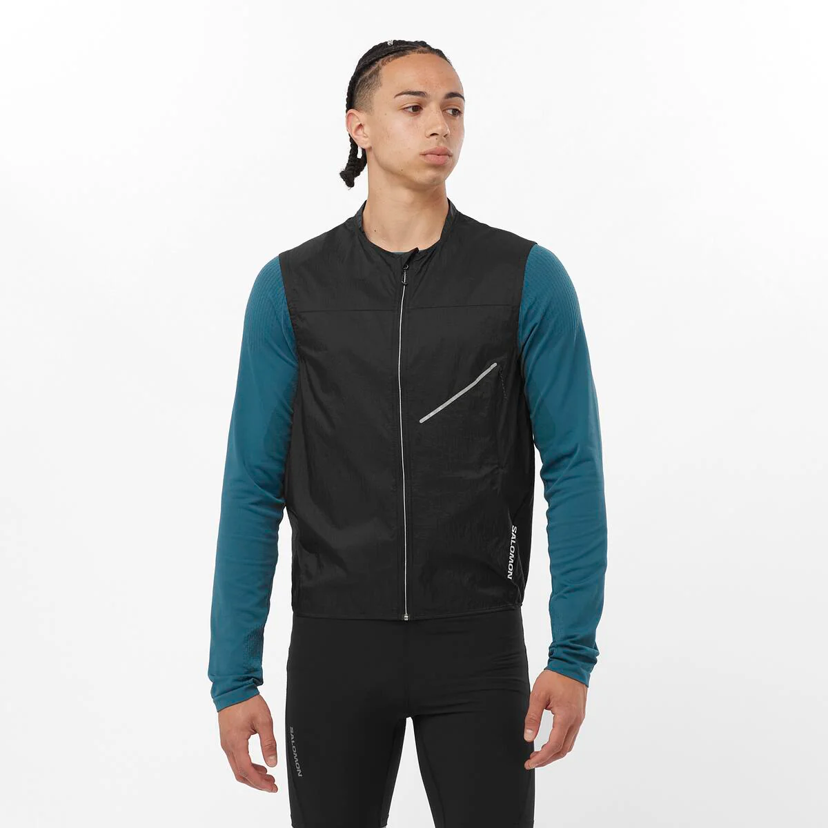 Salomon Herrenweste Sense Aero Wind Vest - Image 6