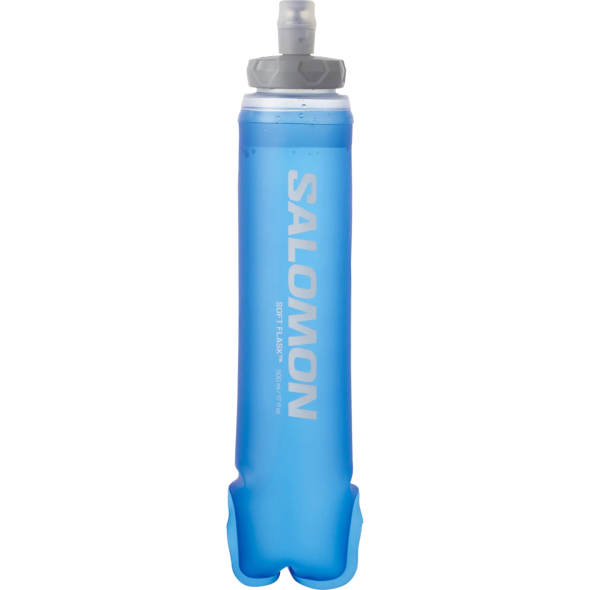 Salomon Soft Flask 500 ml, Soft Flask für Trailrunning mit hohem Durchfluss und 42 mm Öffnung