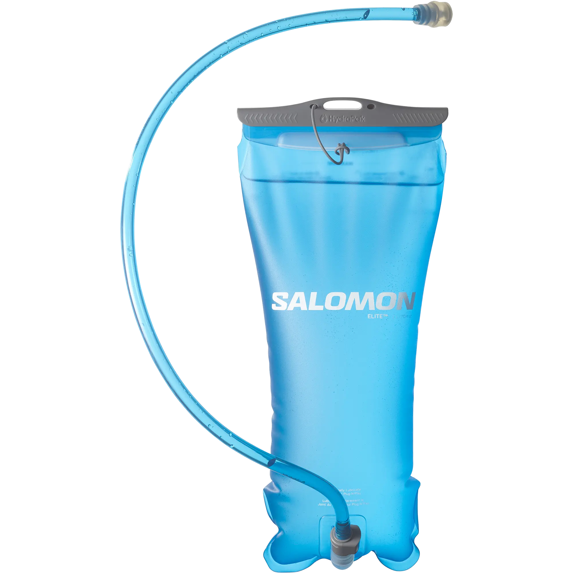 Salomon Trinkblase Soft Reservoir 2l U, Trinkreservoir für Wandern mit 2 Liter Volumen und hoher Durchflussrate