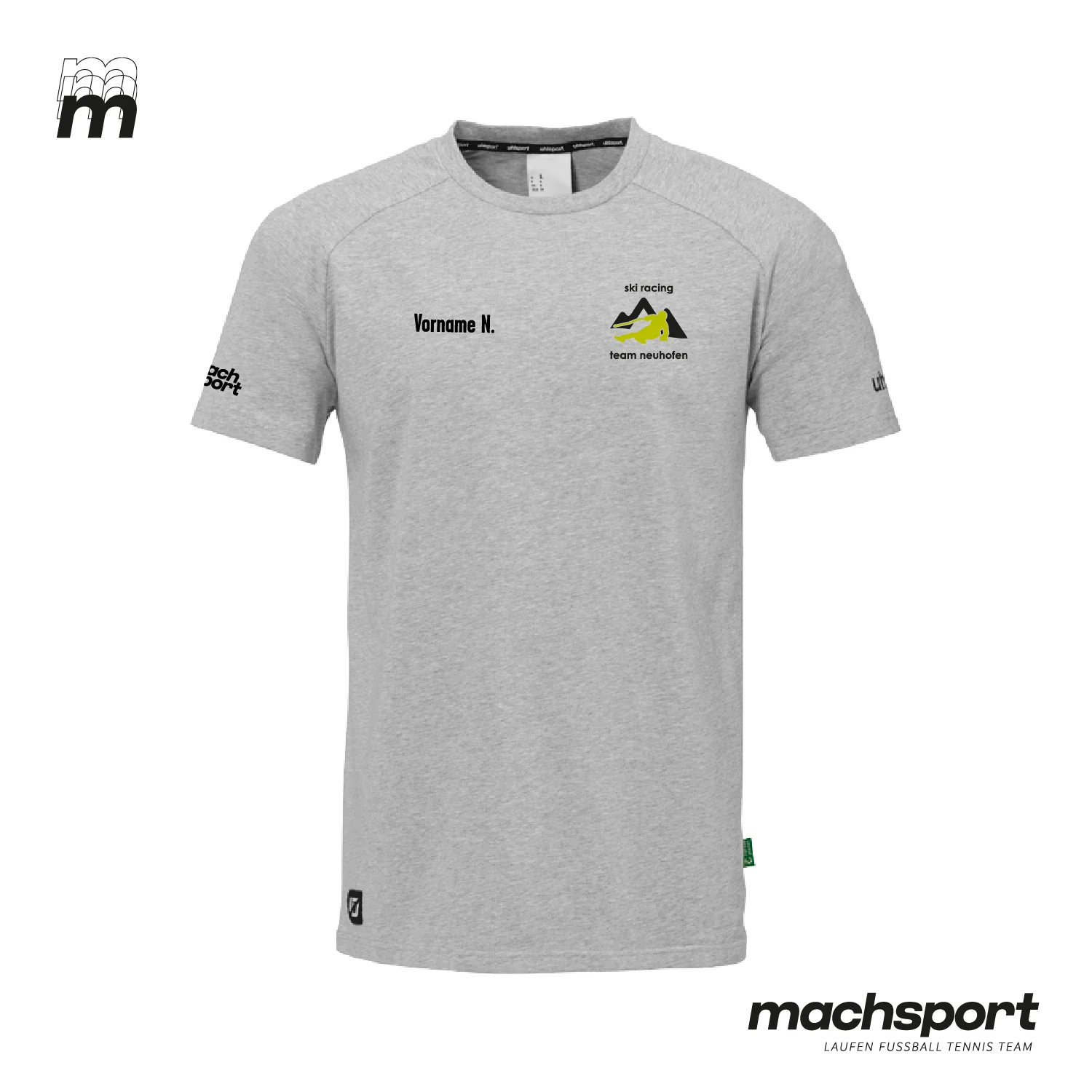 Ski Racing Team Neuhofen Lifestyle T-Shirt grau
