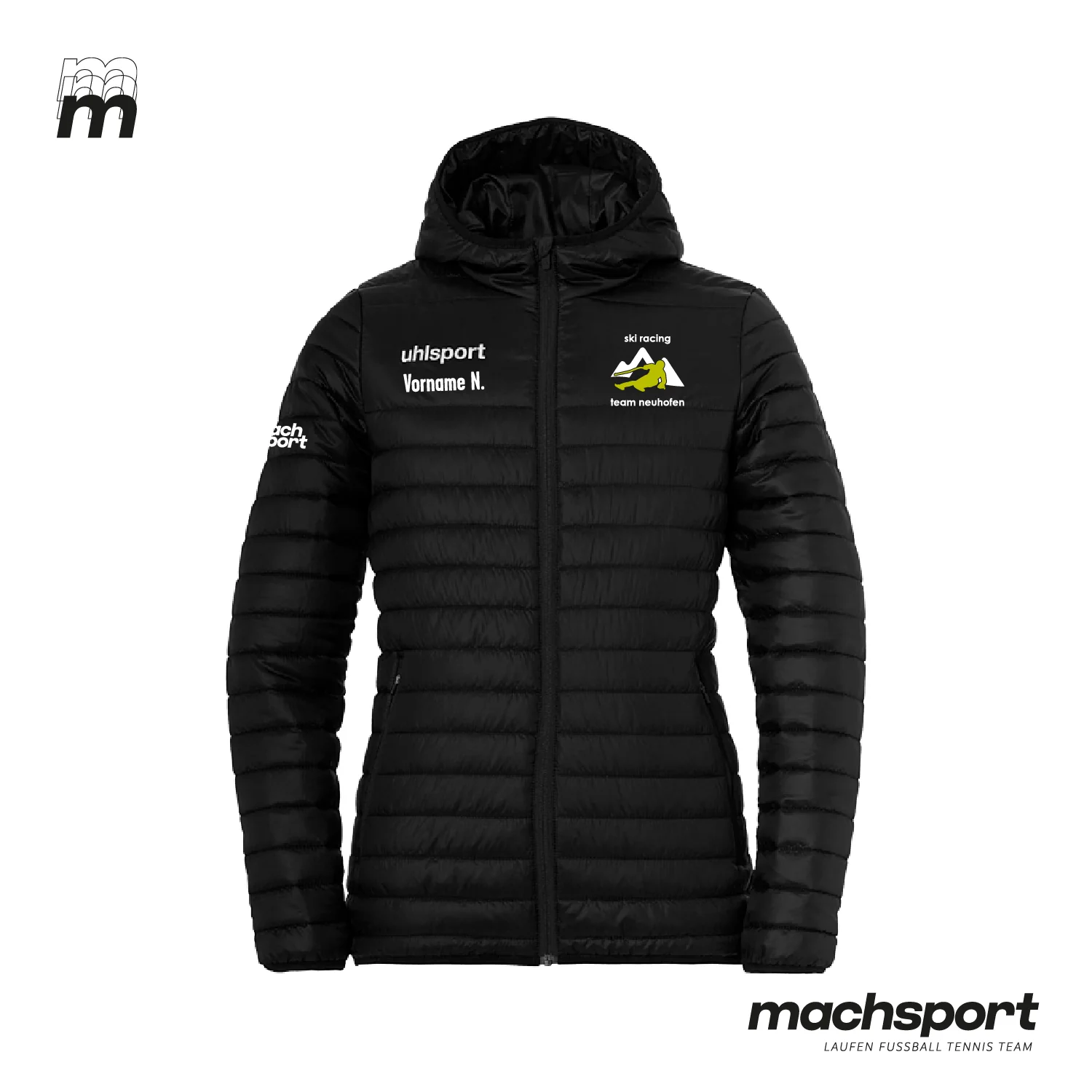 Ski Racing Team Neuhofen Ultra Lite Jacke mit Logostick Damen