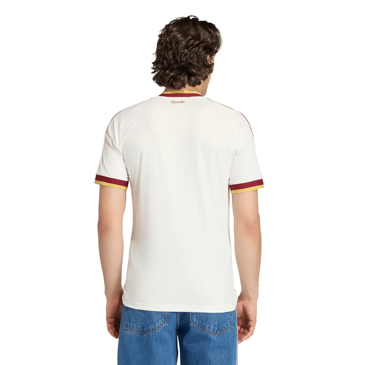 Spanien Herrenfußballshirt Away Jersey, Auswärtstrikot mit Climacool für Spiel, Training und Fan Einsatz - Image 6