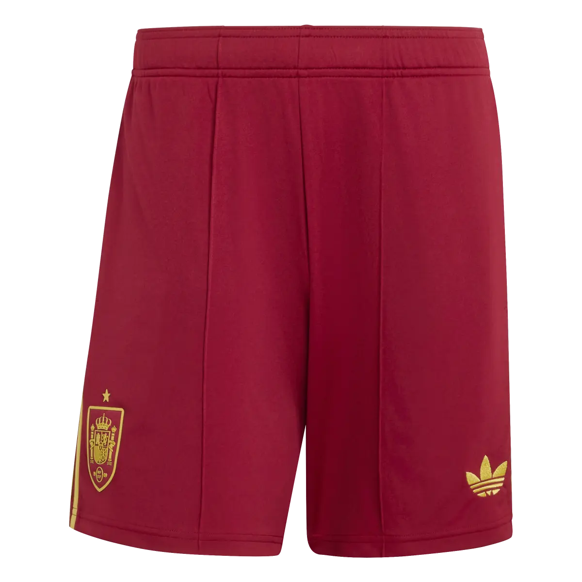 Spanien Herrenfußballshort Away 2026, Auswärtsshorts mit Climacool für Spiel, Training und Fan Einsatz