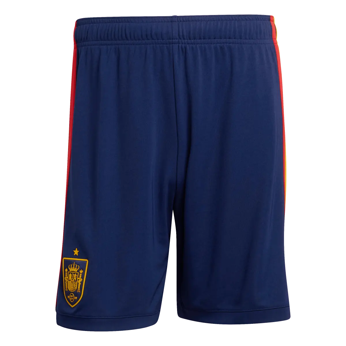 Spanien Herrenfußballshort Home 2026, Heimshorts mit Climacool für Spiel, Training und Fan Einsatz