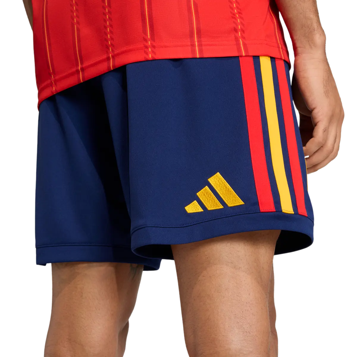 Spanien Herrenfußballshort Home 2026, Heimshorts mit Climacool für Spiel, Training und Fan Einsatz - Image 2