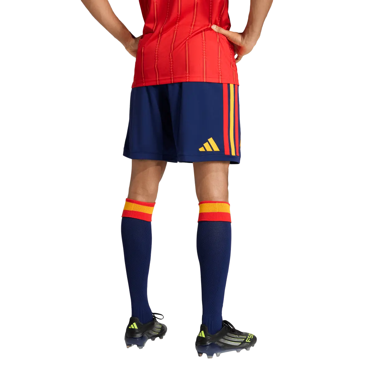 Spanien Herrenfußballshort Home 2026, Heimshorts mit Climacool für Spiel, Training und Fan Einsatz - Image 5