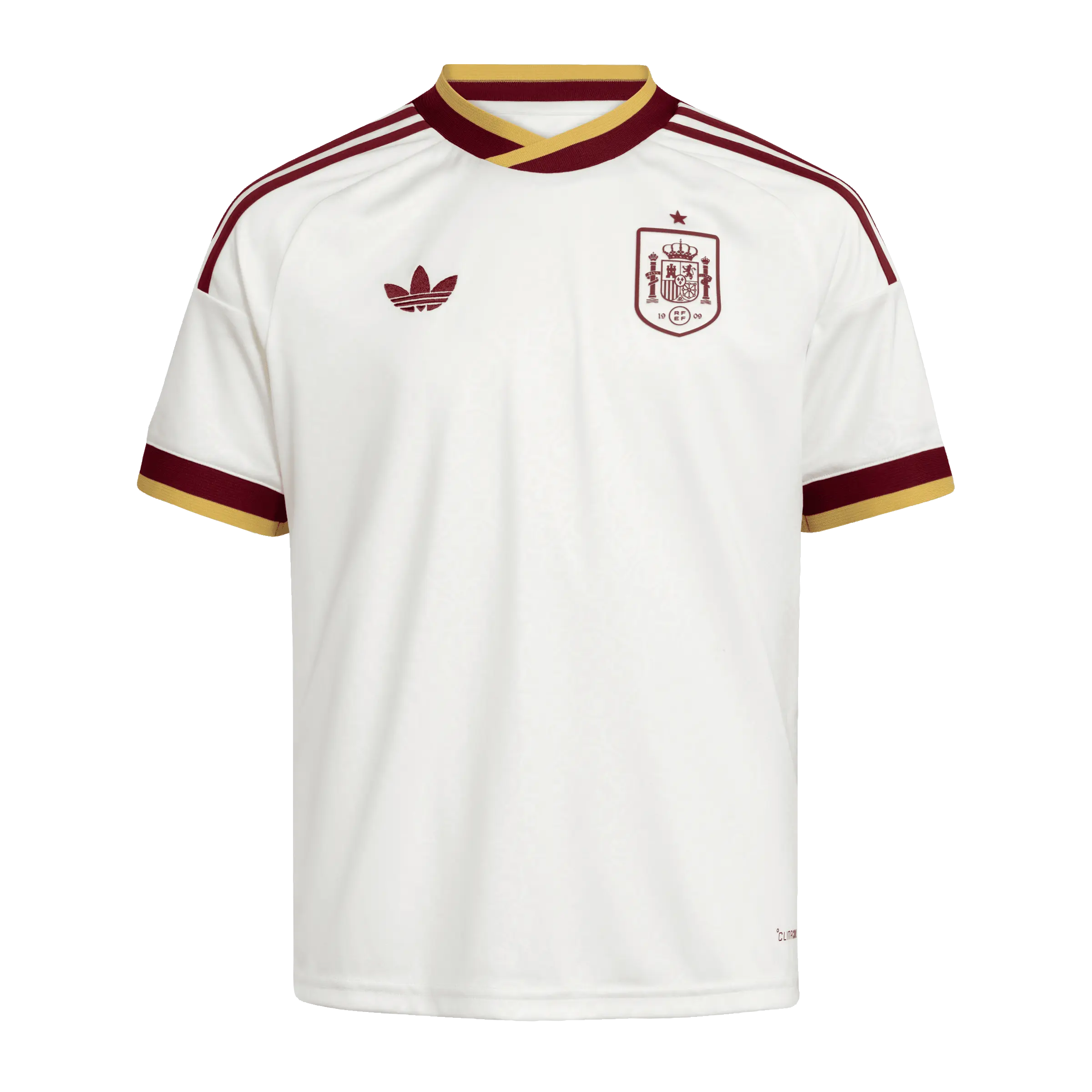 Spanien Kinderfußballshirt Away Jersey, Kinder Auswärtstrikot mit Climacool für Training, Spiel und Fan Einsatz - Image 3