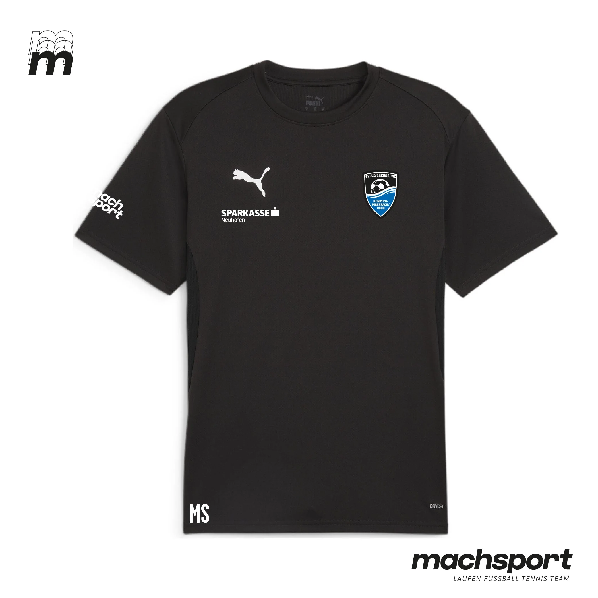 SPV Kematen-Piberbach/Rohr T-Shirt schwarz