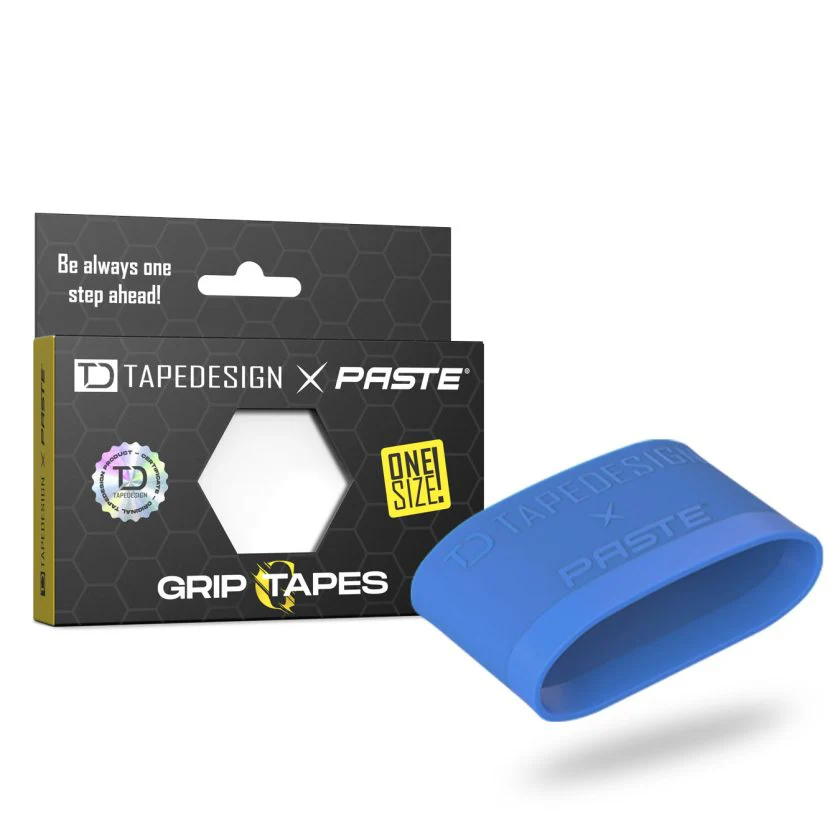 Tapedesign Schienbeinschonerhalter x Paste Grip Tapes, Blau