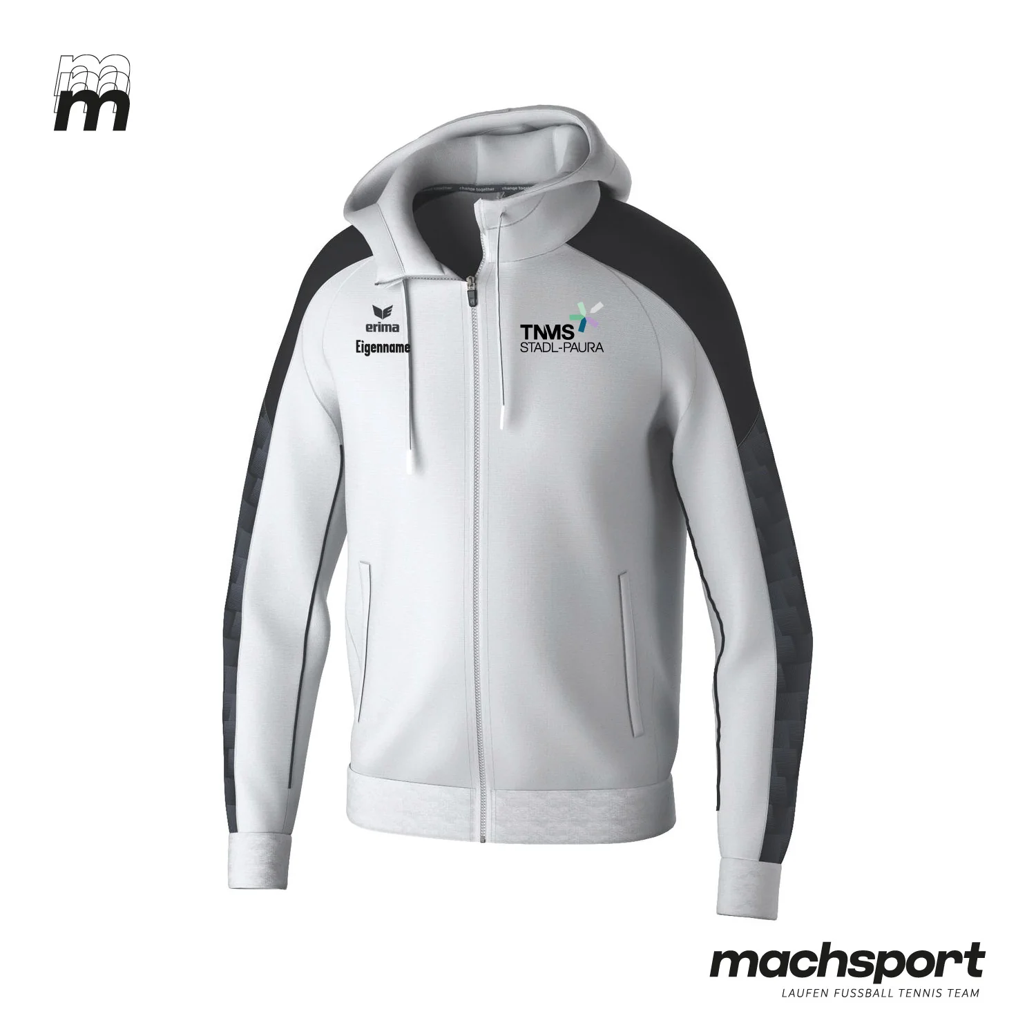TNMS Stadl-Paura Trainingsjacke mit Kapuze