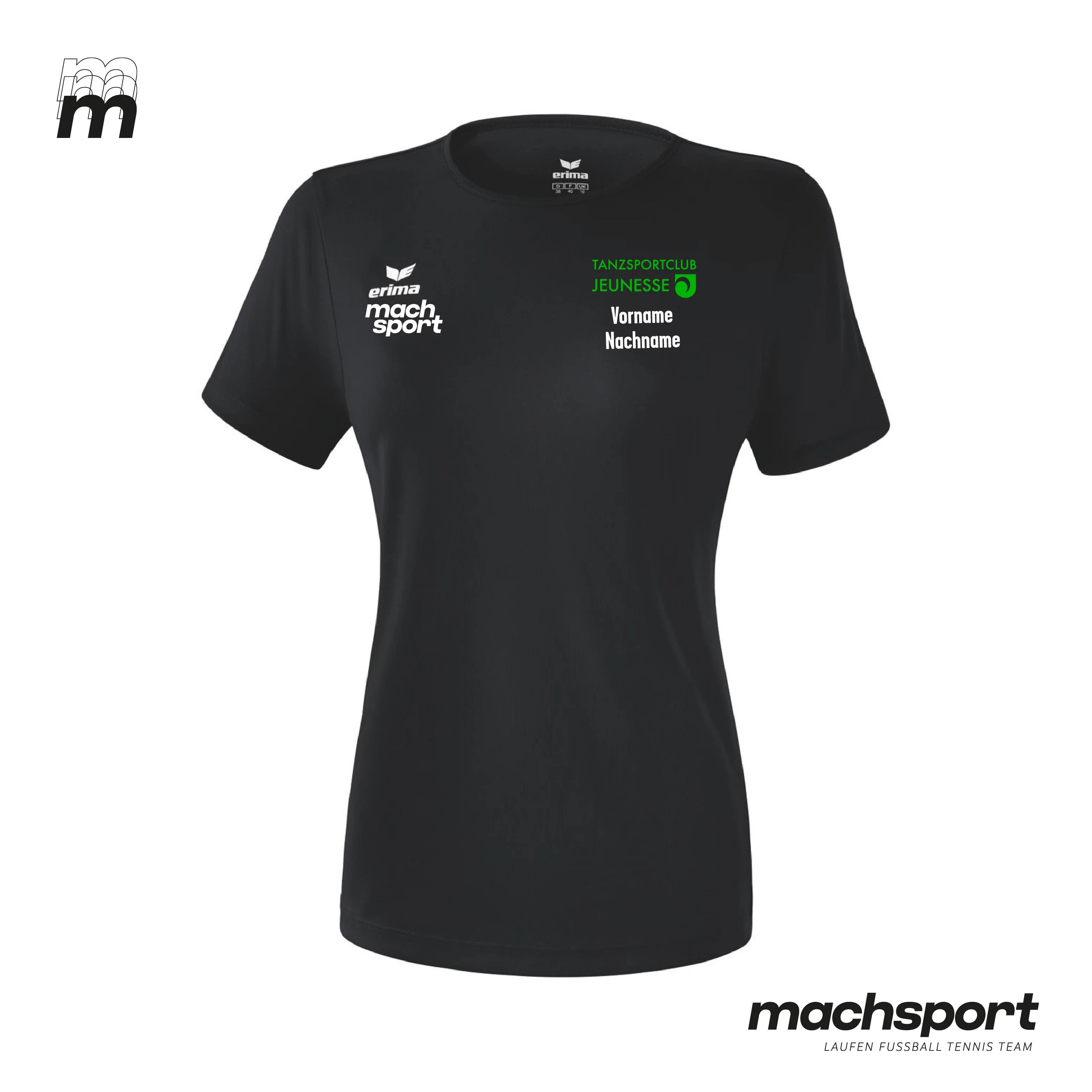 TSC Jeunesse Funktionsshirt Schwarz Frauen
