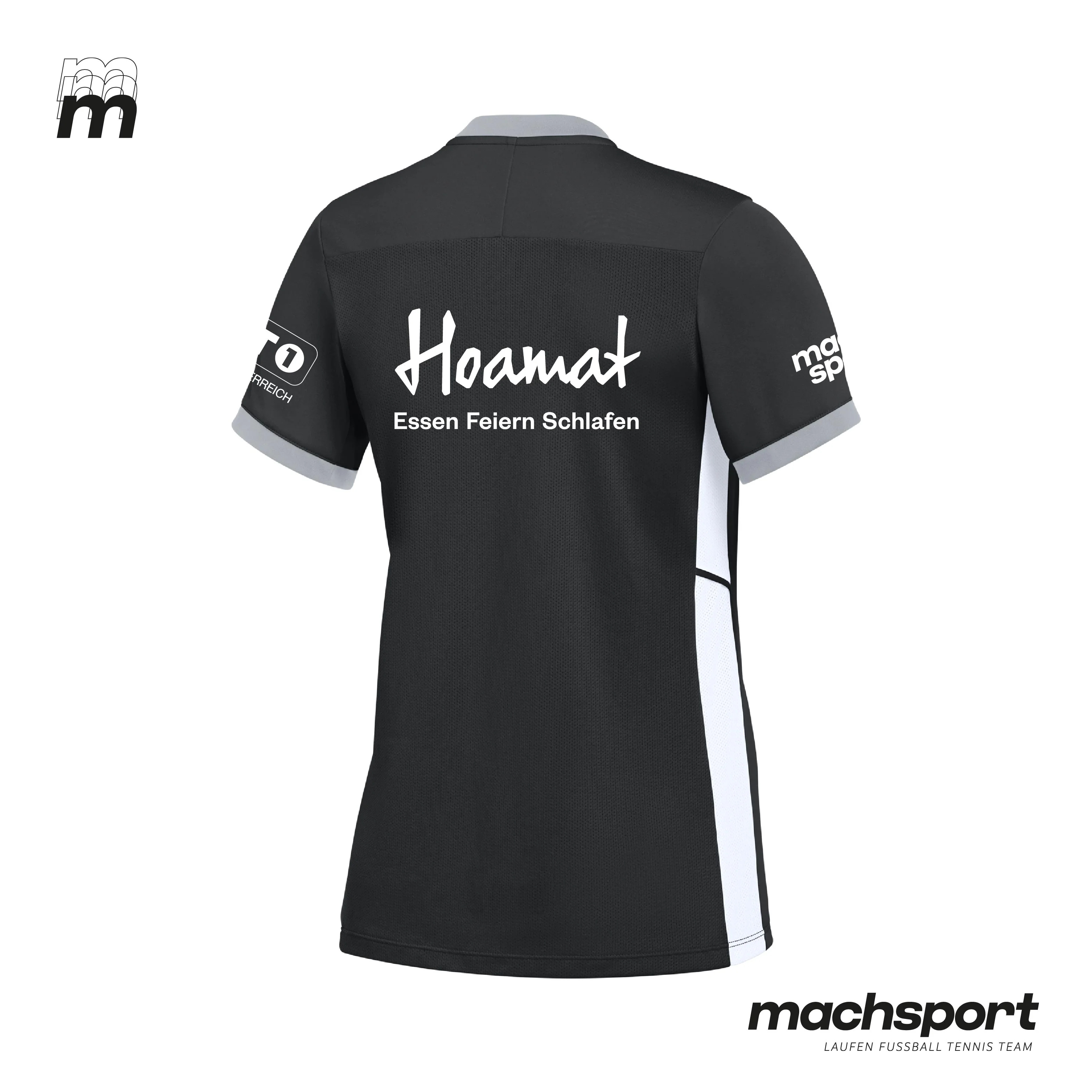 UFC Haibach T-Shirt Schwarz Damen - Image 2