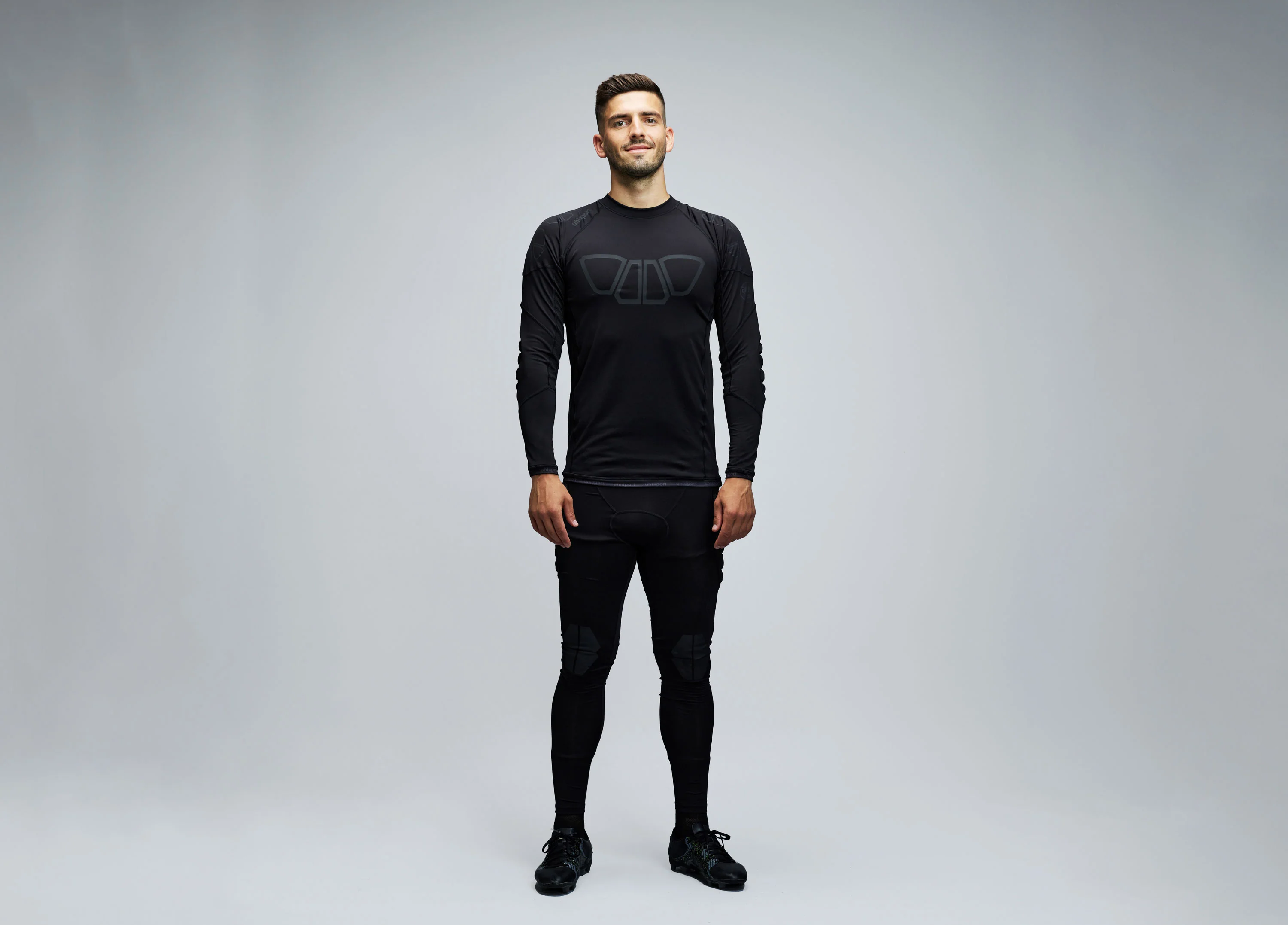 Uhlsport Herrenshirt Bionikframe Baselayer Black Edition - Image 4