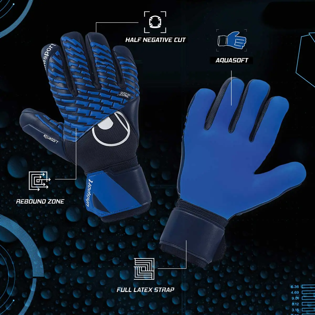 Uhlsport Torwarthandschuhe Aquasoft HN - Image 3
