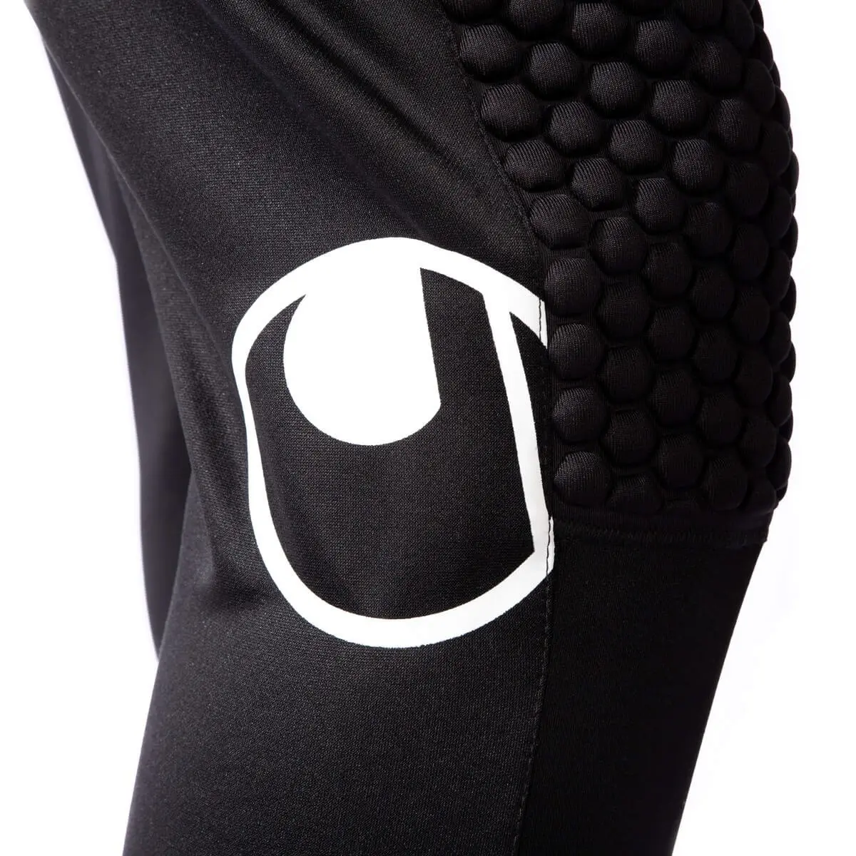 Uhlsport Torwarthose Standard, gepolsterte Torwarthose mit Fußschlaufen und elastischem Bund, schwarz - Image 8
