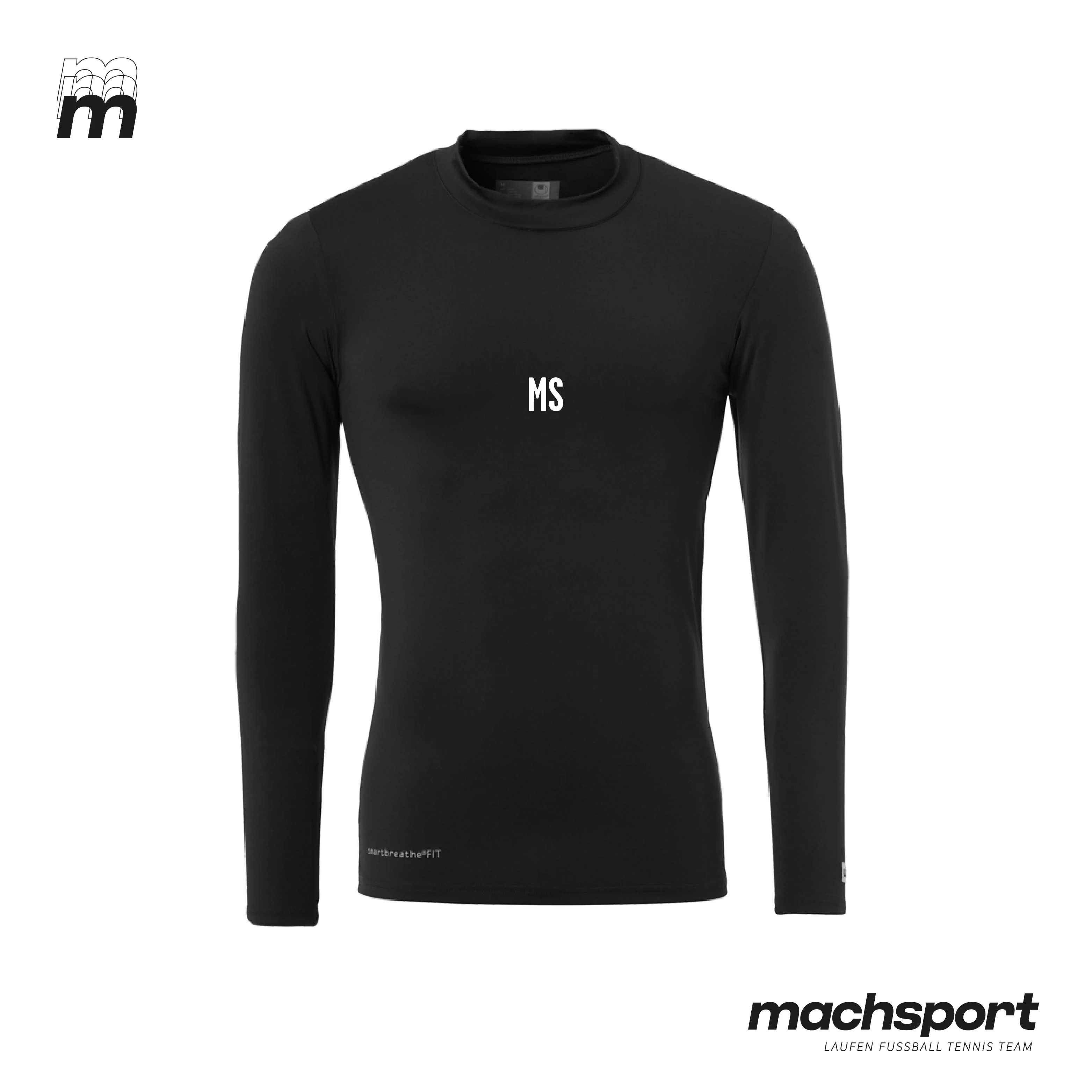 Union Haid Unterziehshirt schwarz
